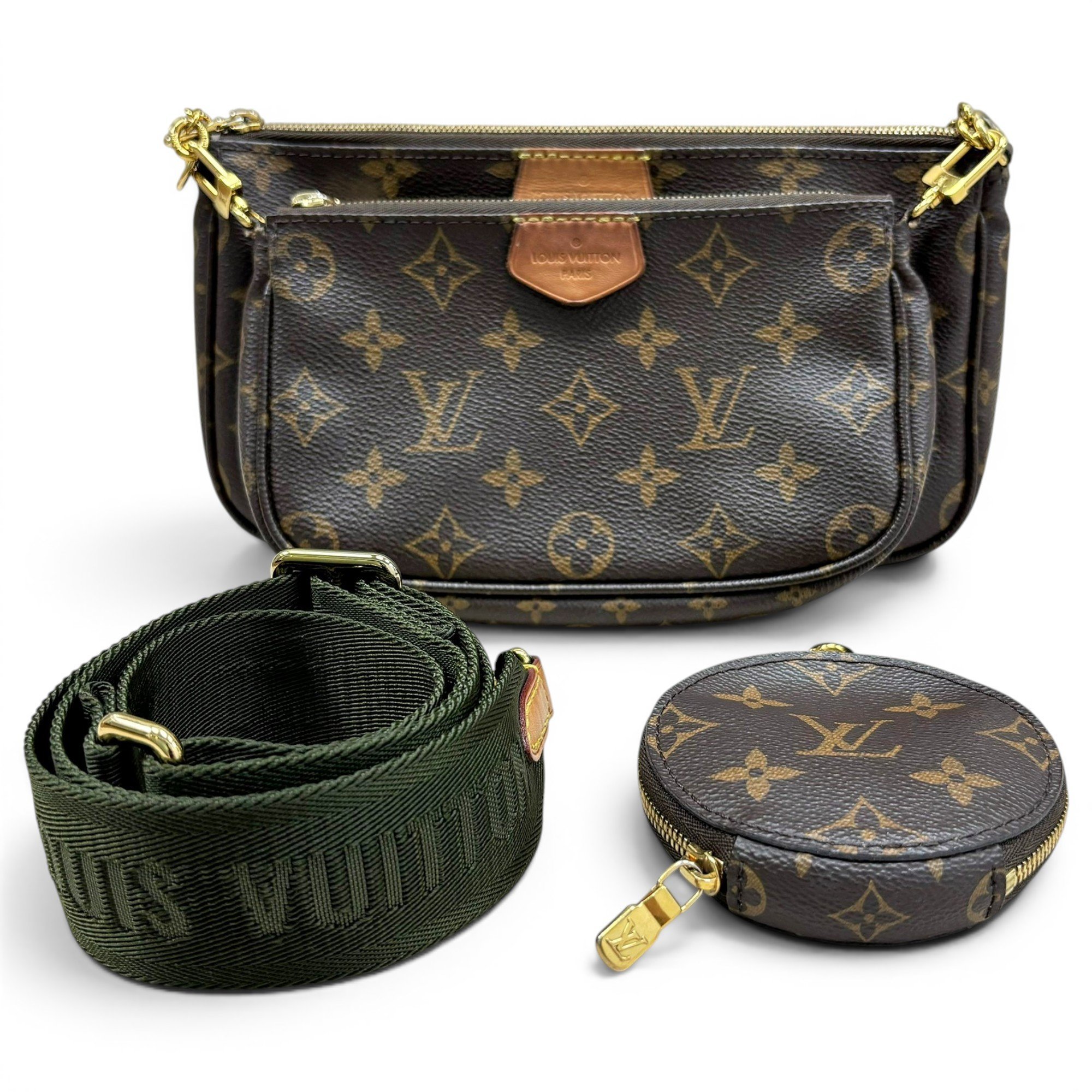 Multi Pochette Accessoires leather handbag