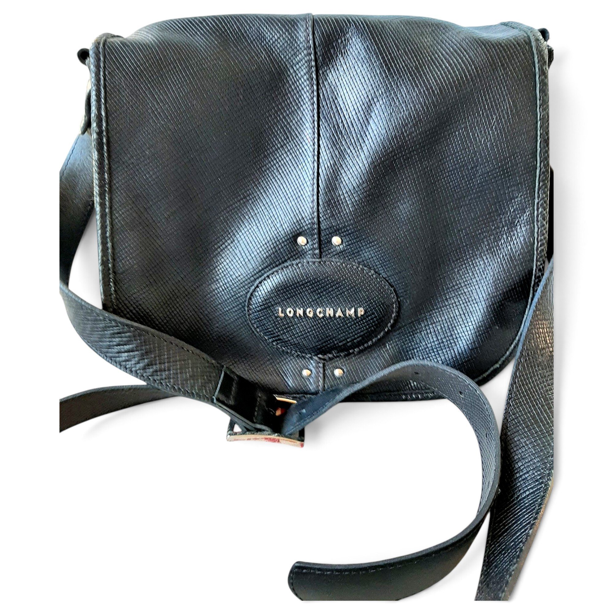 Leather crossbody bag