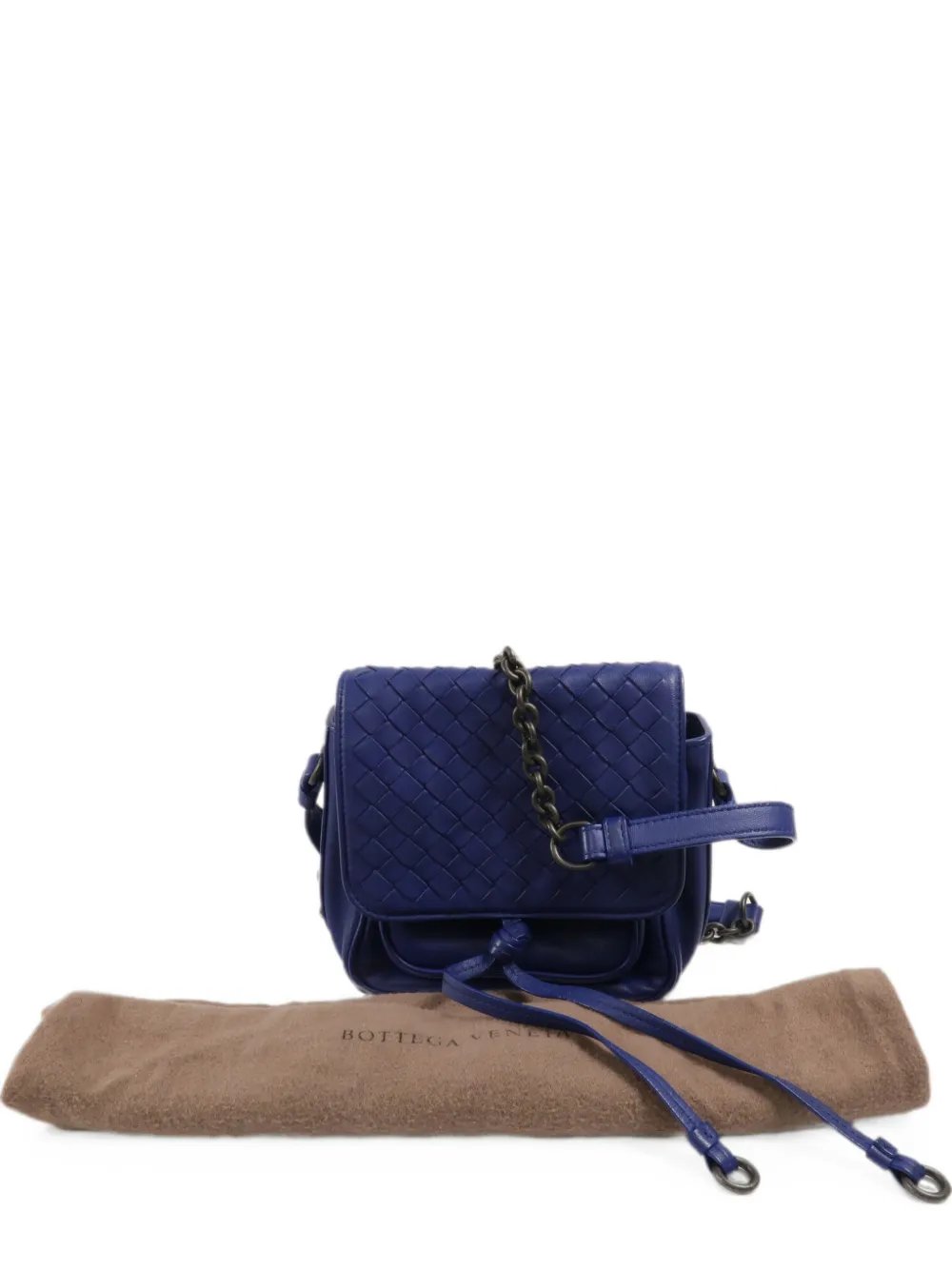 mini Intrecciato crossbody bag