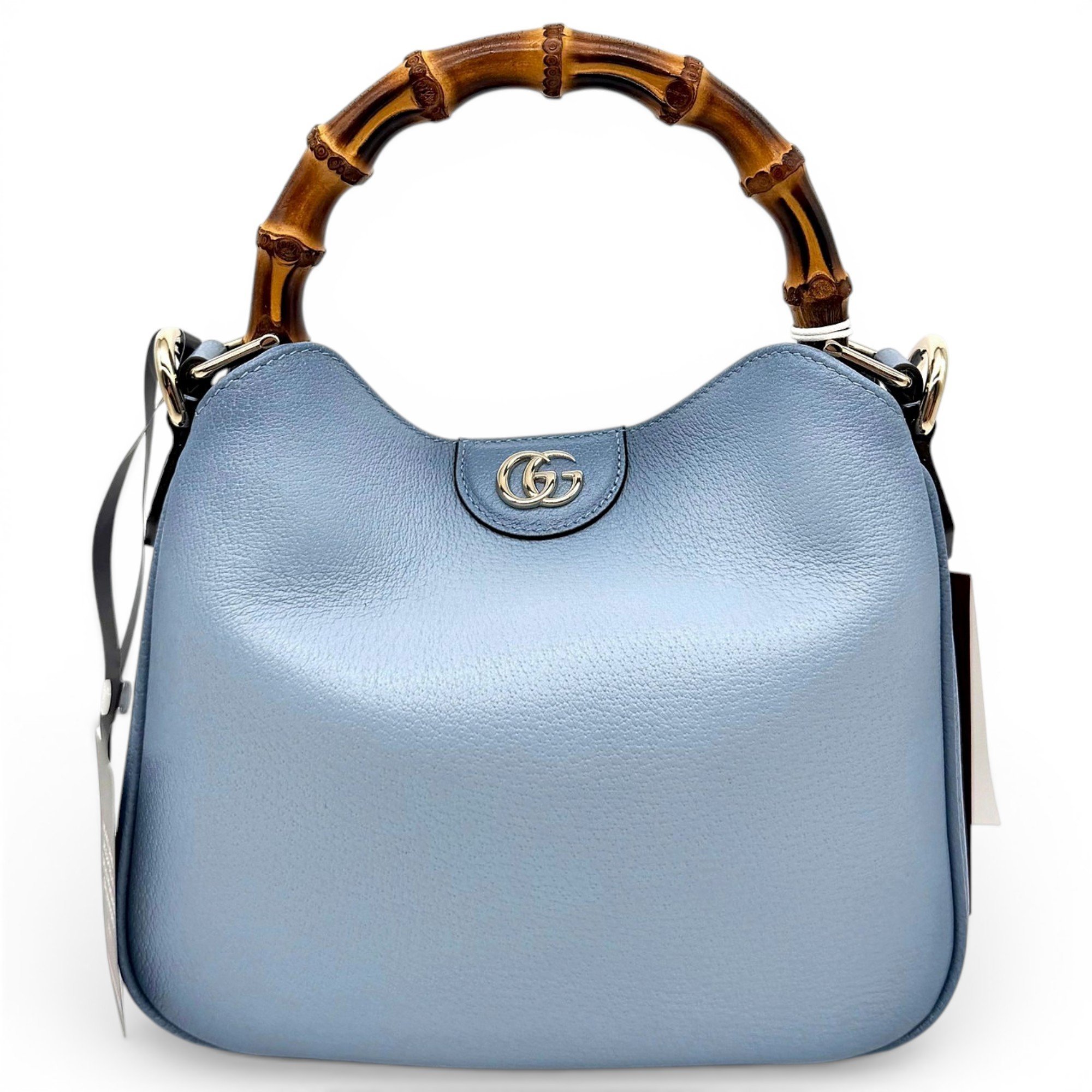 Diana Bamboo leather handbag