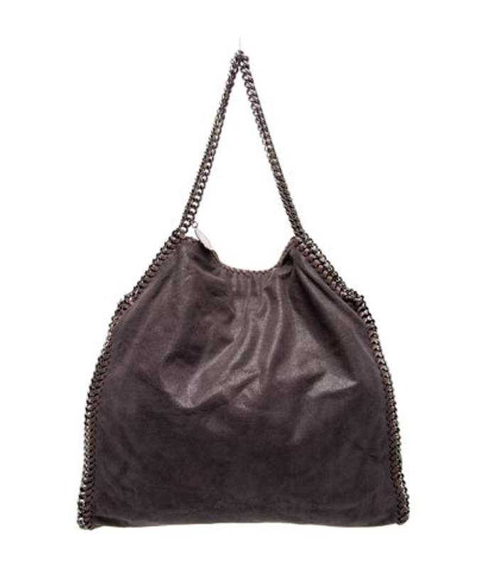Stella McCartney Mccartney Vegetarian Suede Shoulder Bag
