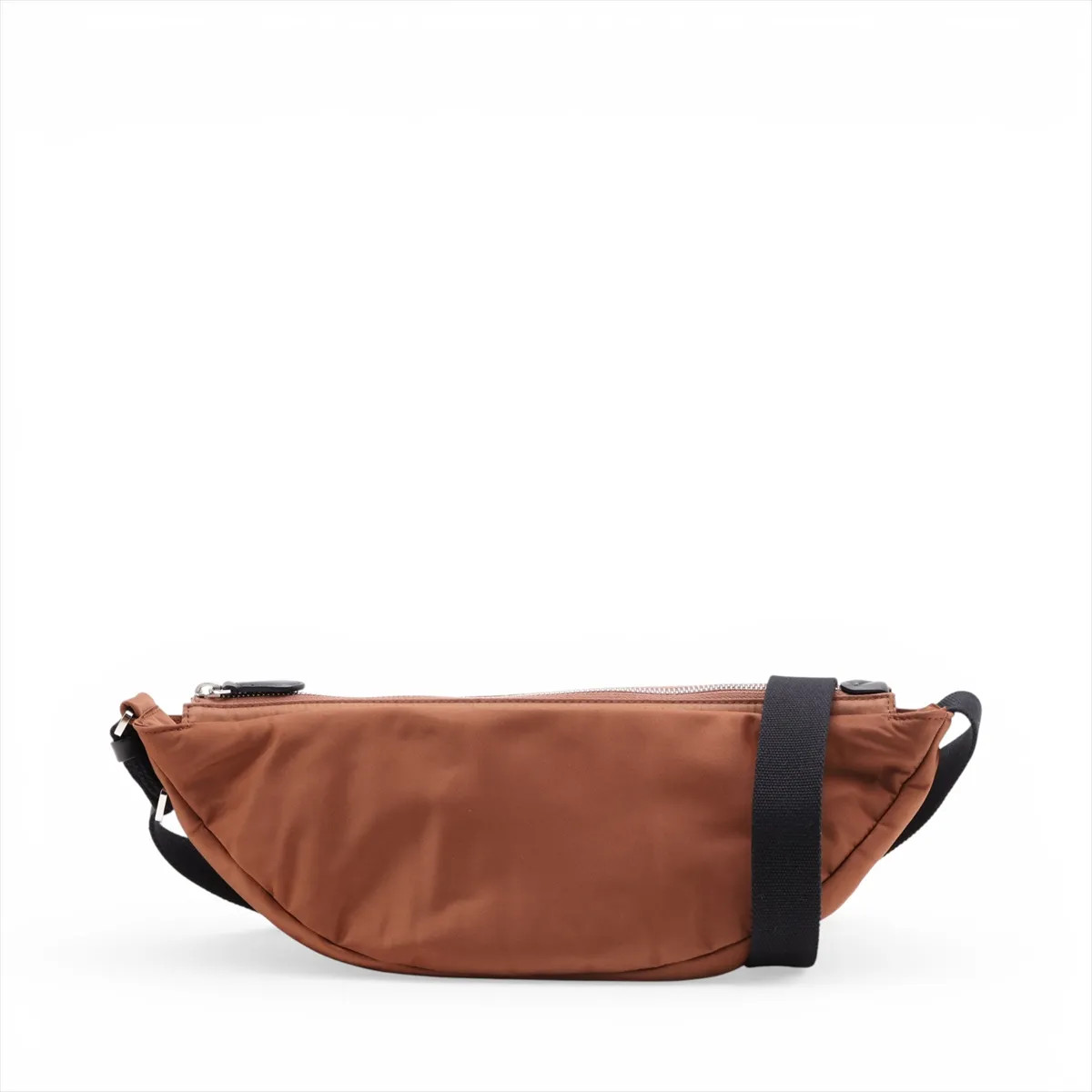 The Row Slouchy Banana Nylon Shoulder bag Brown