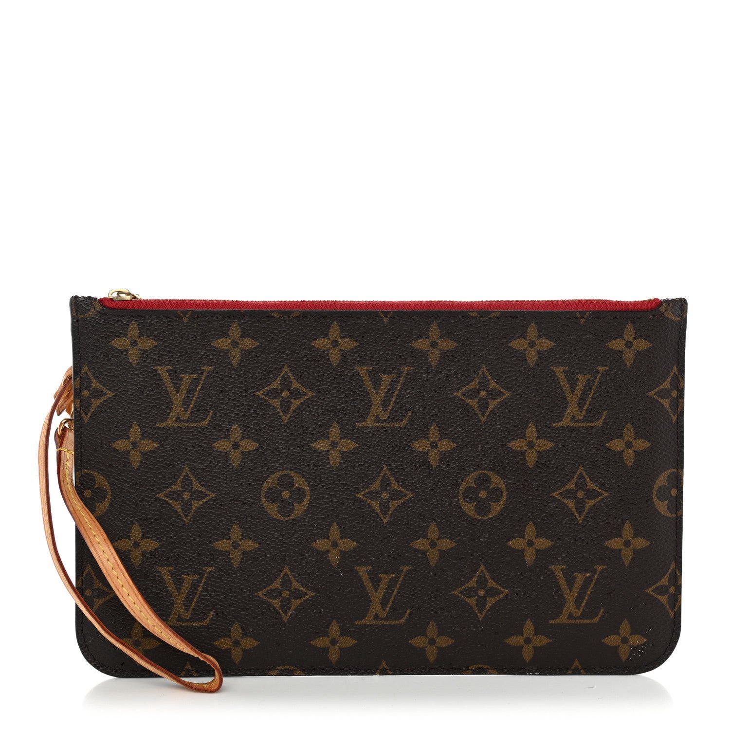 Louis Vuitton Monogram Neverfull MM GM Pochette Cherry