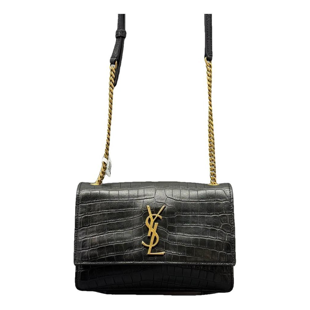 Sunset leather handbag