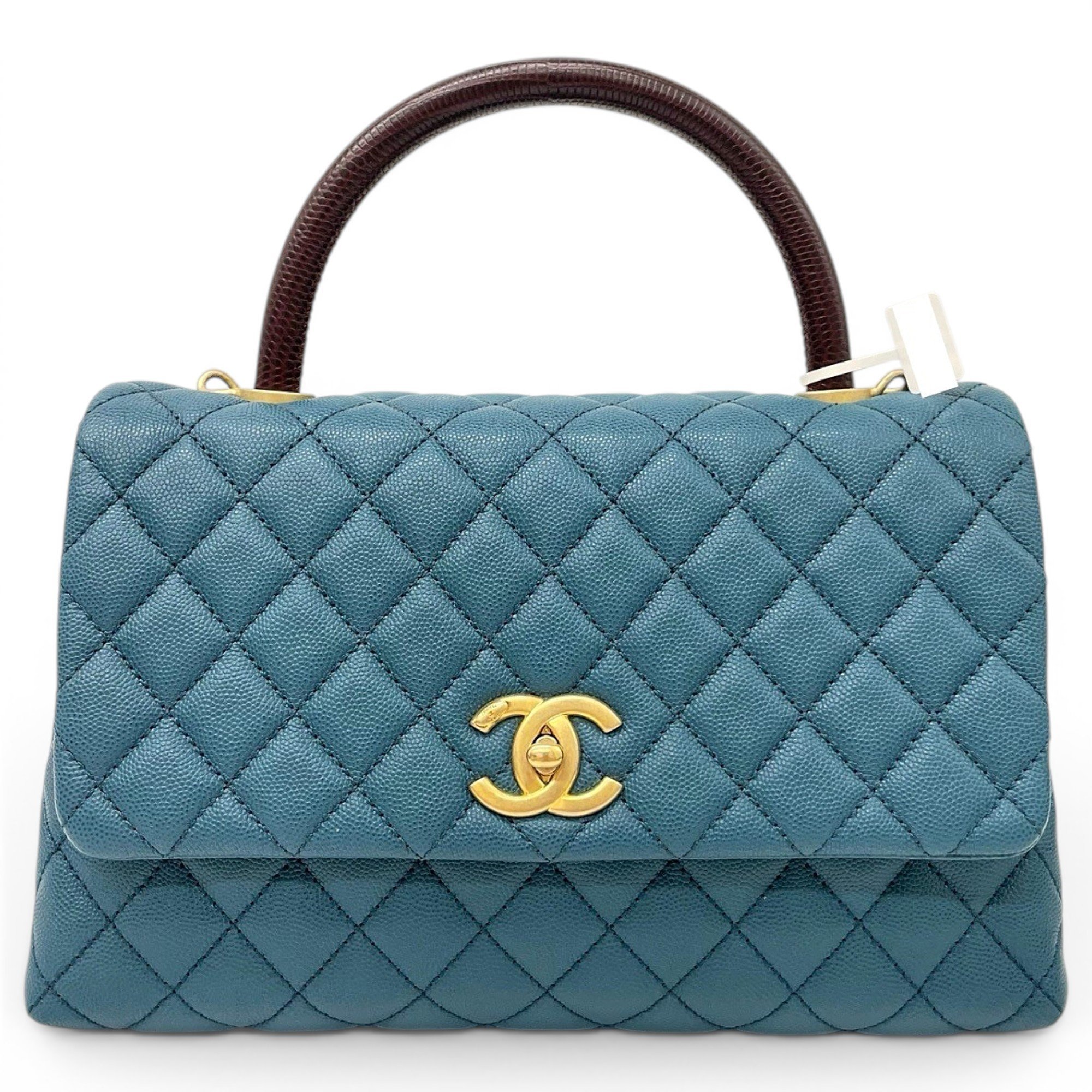 Coco Handle leather handbag