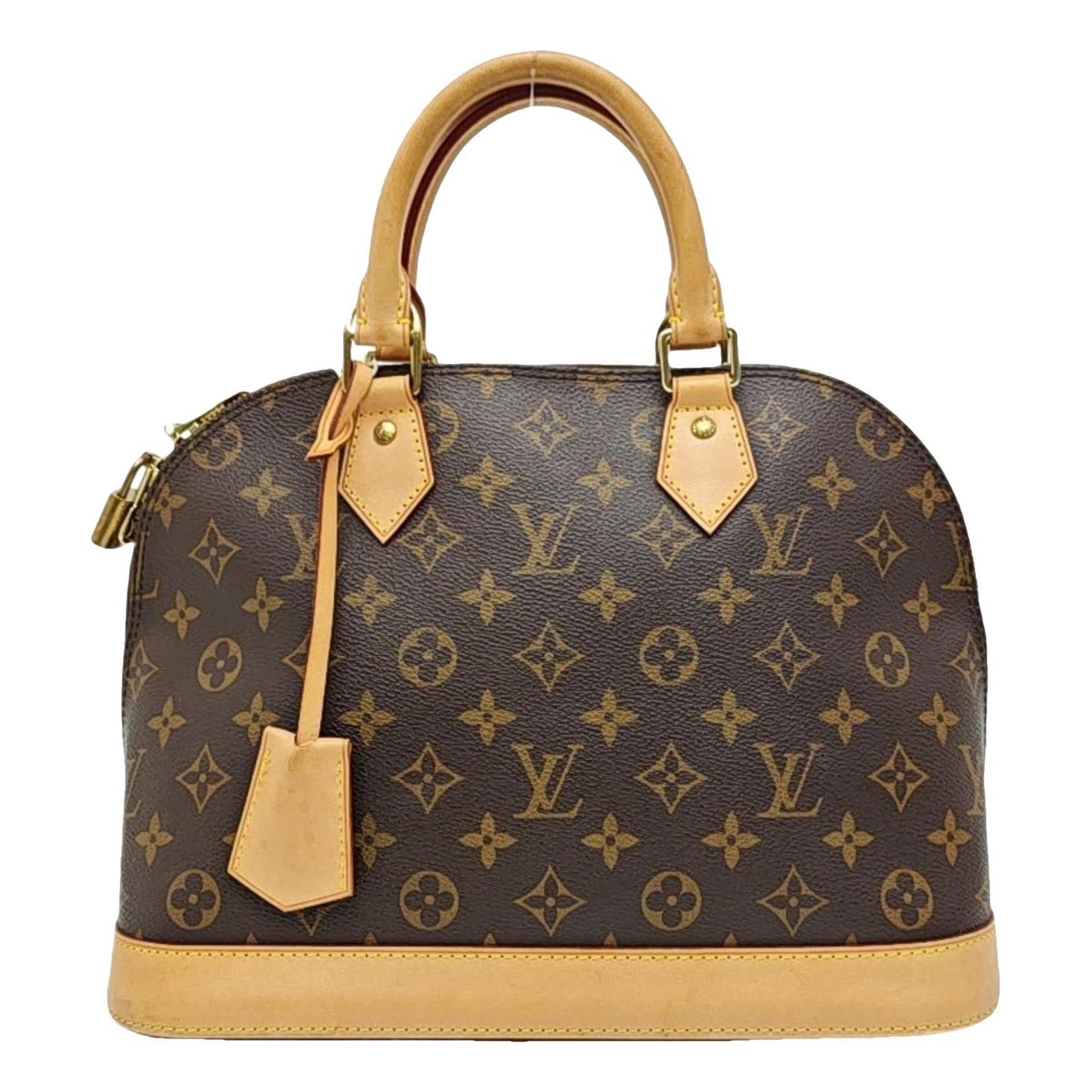 Alma leather handbag
