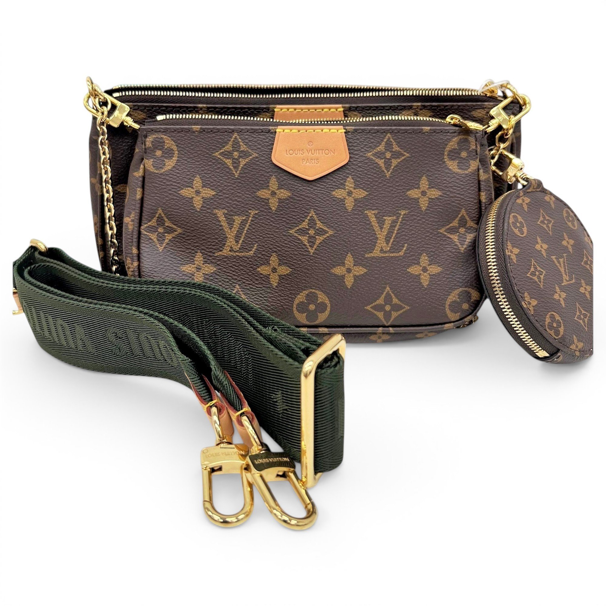 Multi Pochette Accessoires leather crossbody bag