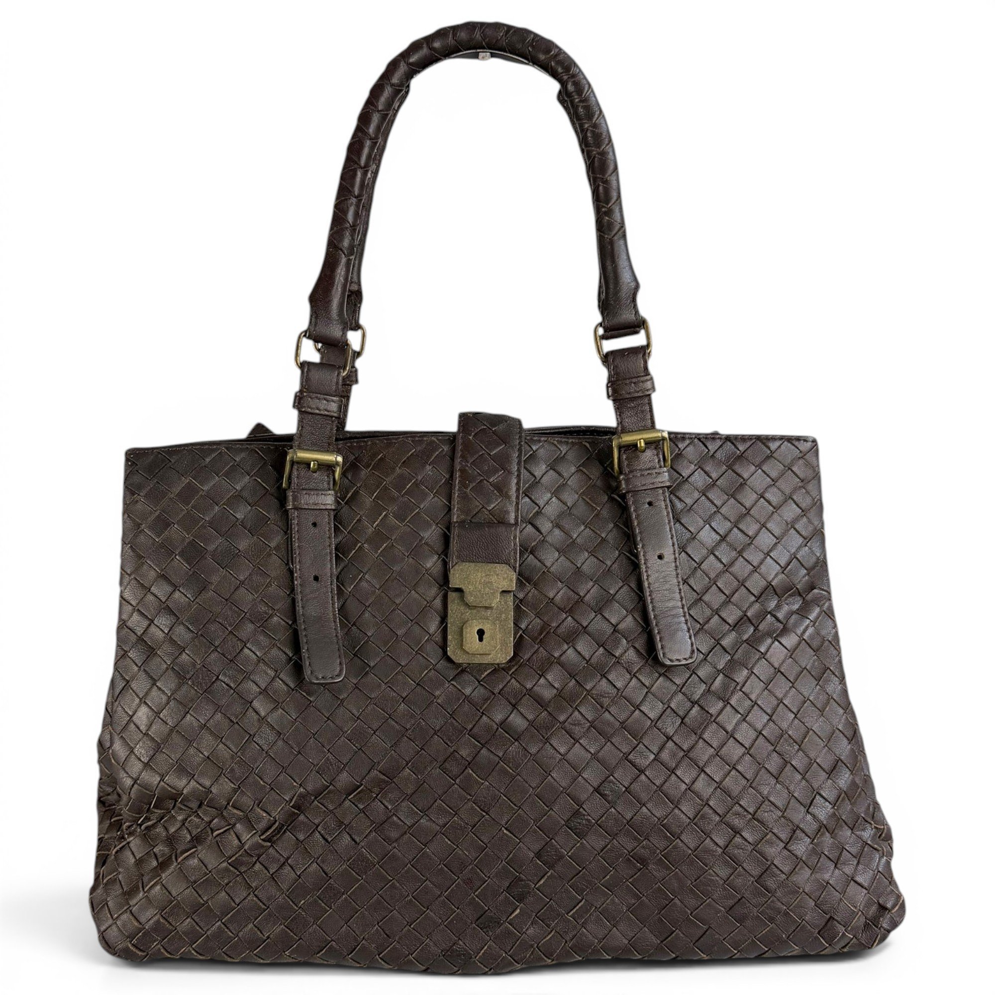 Roma leather handbag