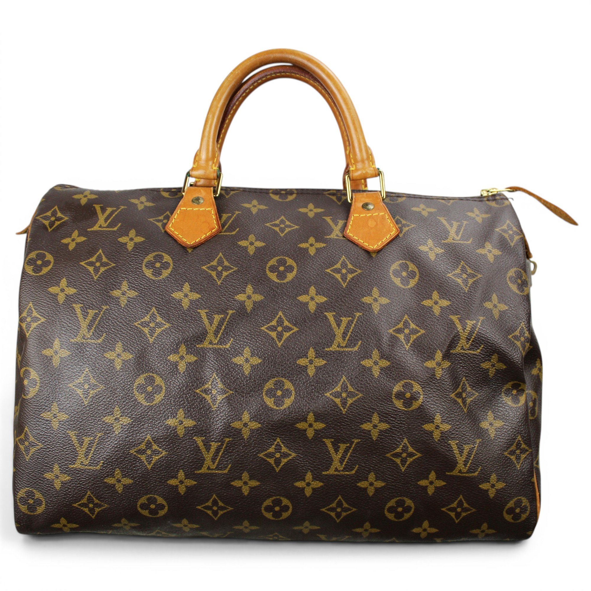 Speedy leather handbag