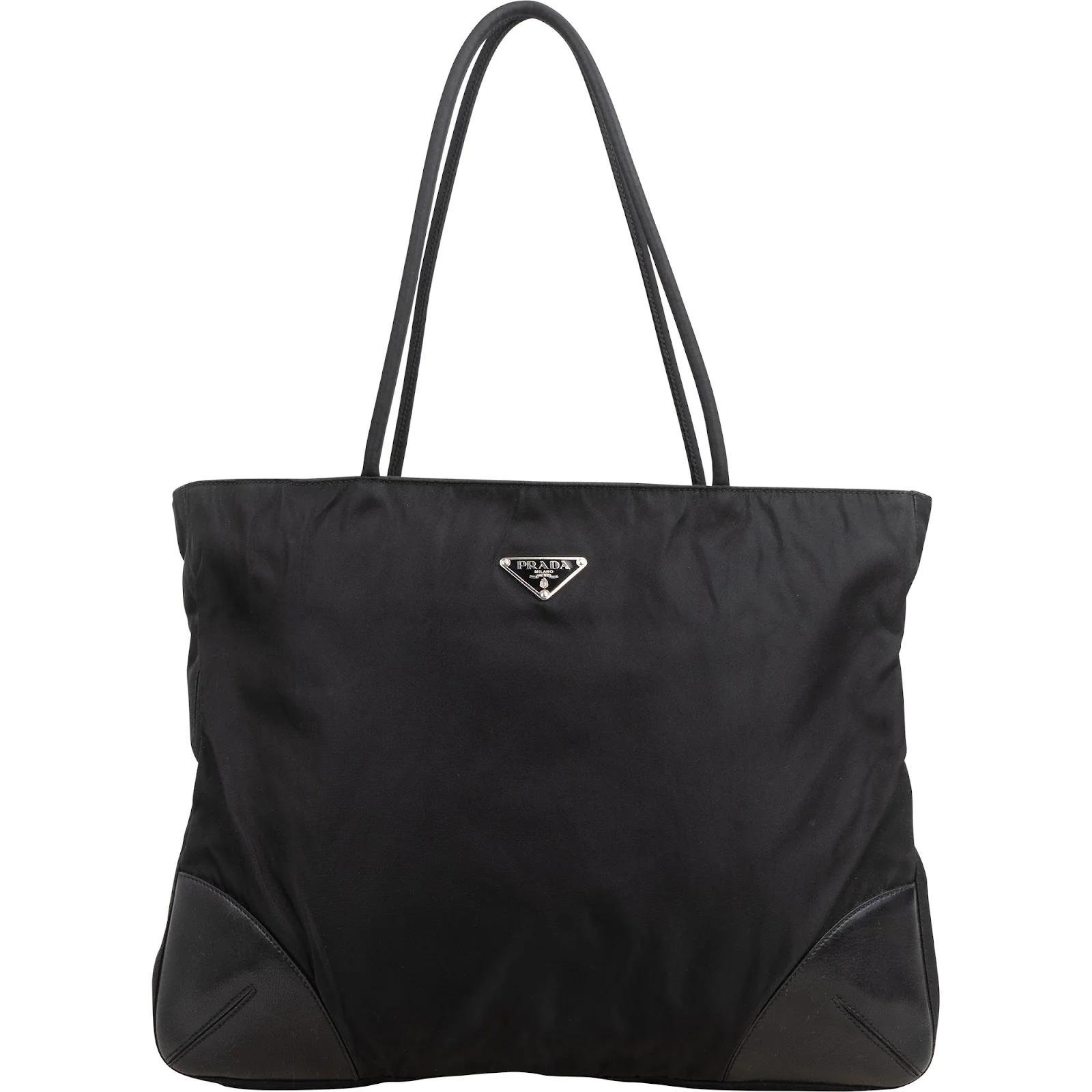 Triangle leather handbag