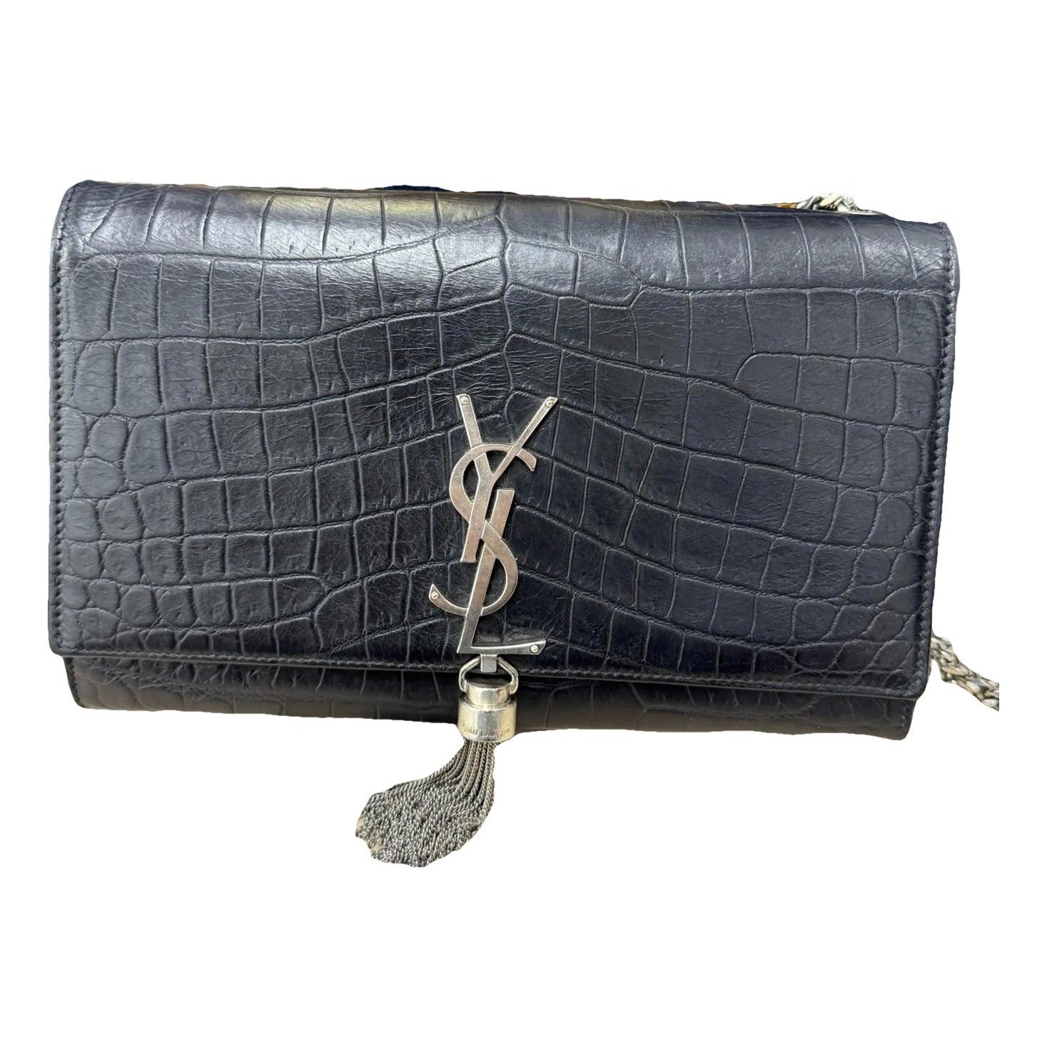 Pompom Kate leather handbag
