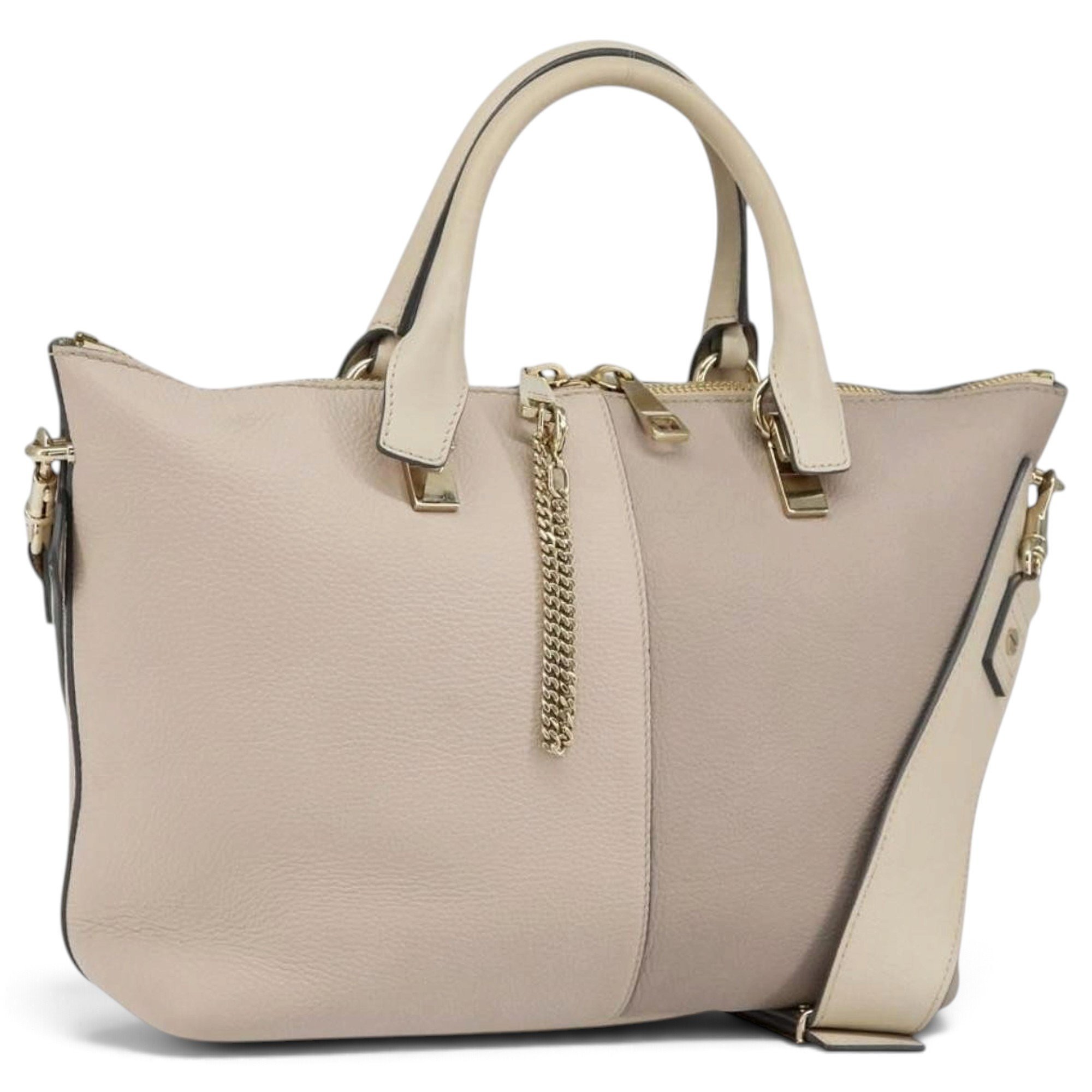 C leather handbag