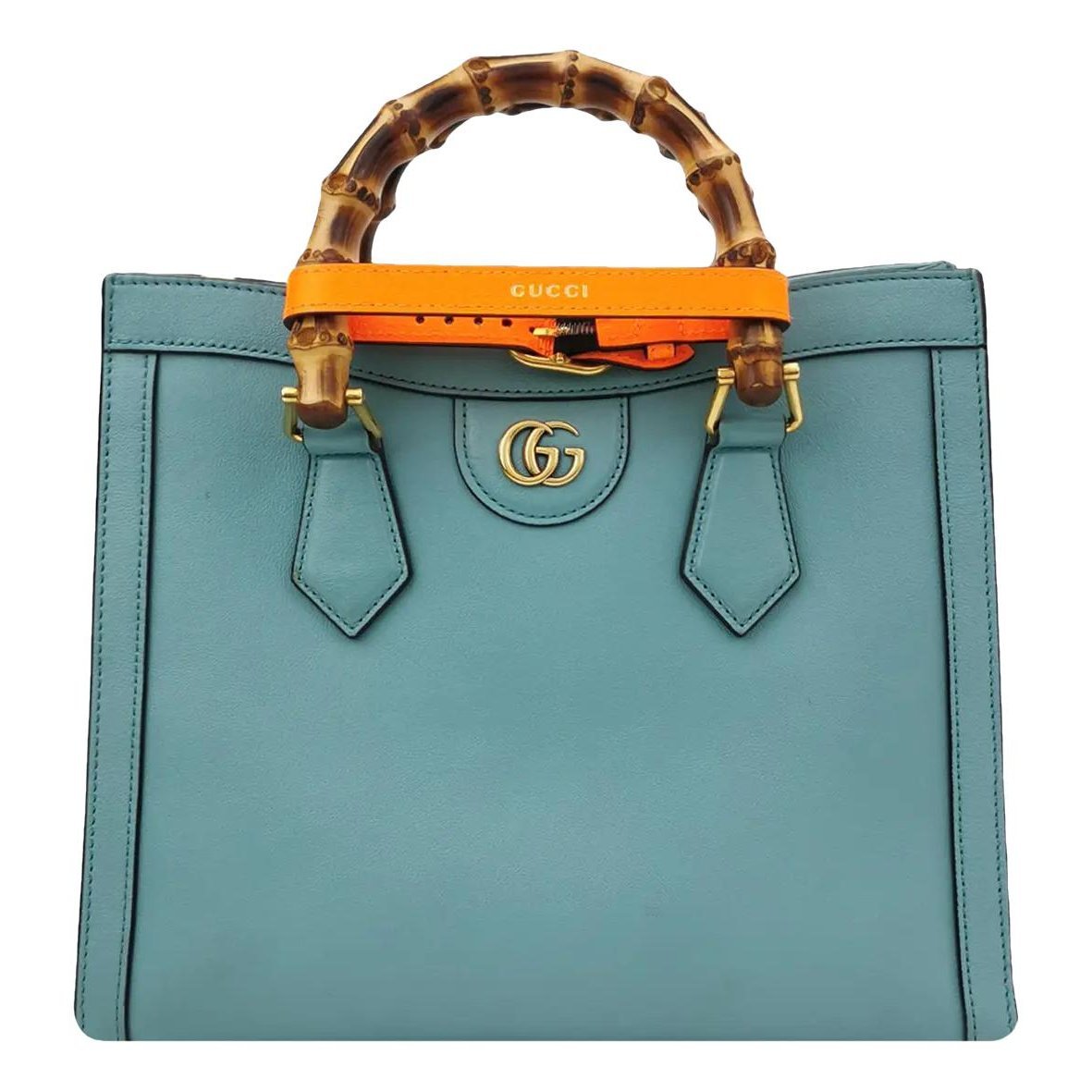 Diana Bamboo leather tote