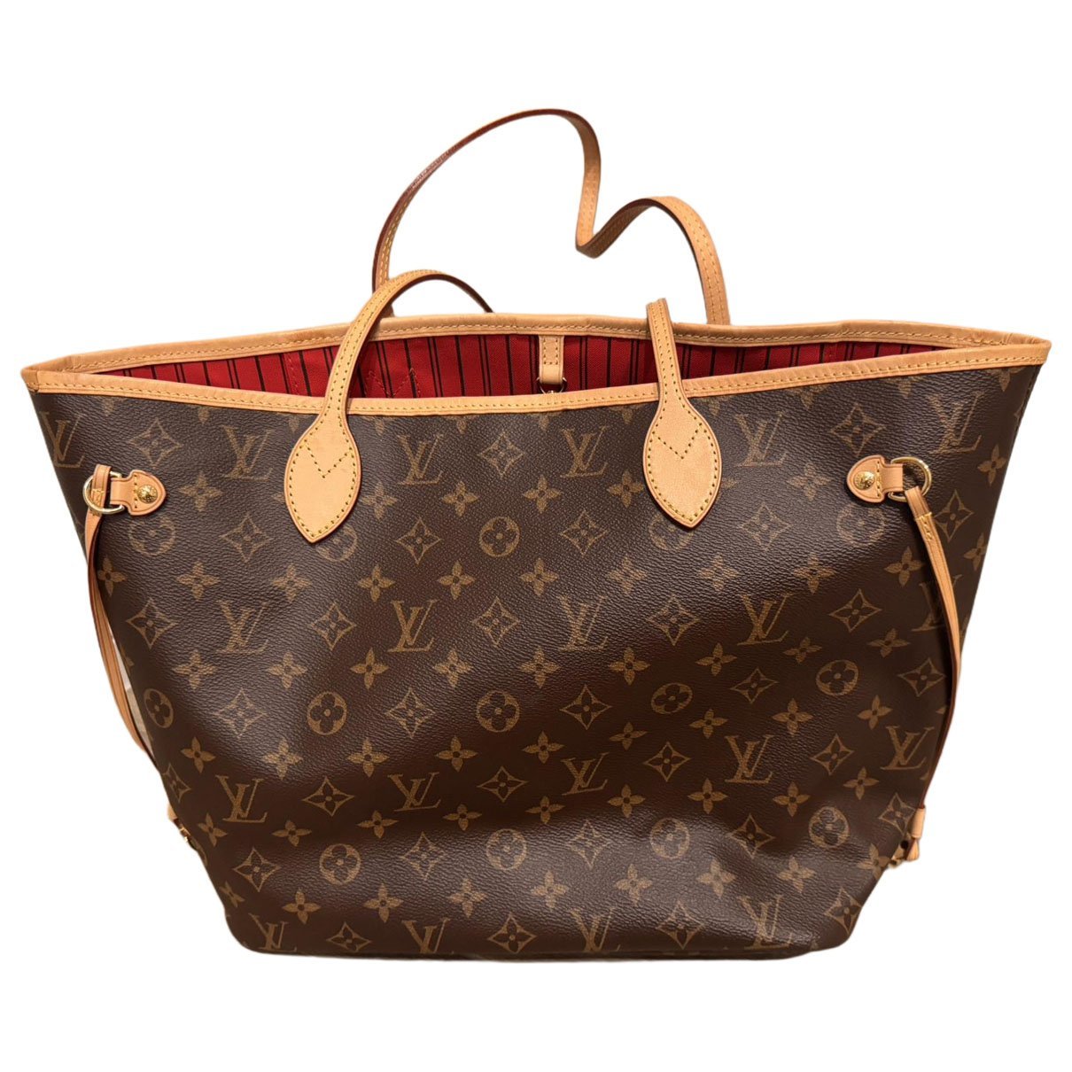 Neverfull leather tote
