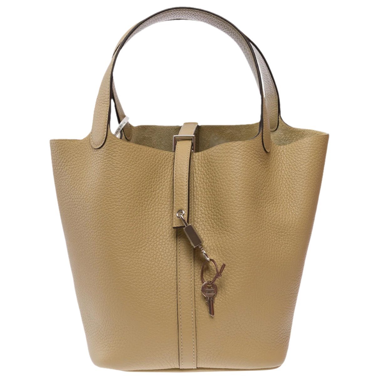 Picotin leather handbag