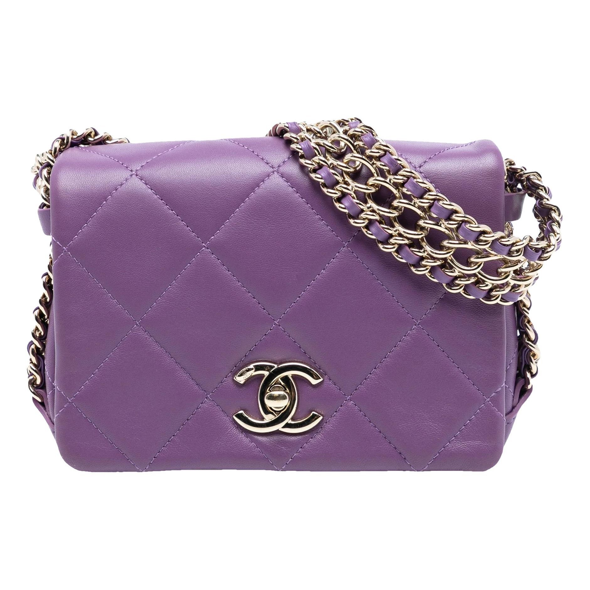 Leather mini bag