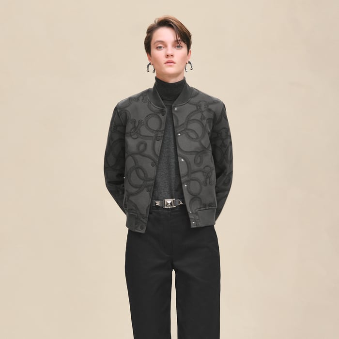 Gris Charbon "Palefroi Remix" Varsity Jacket