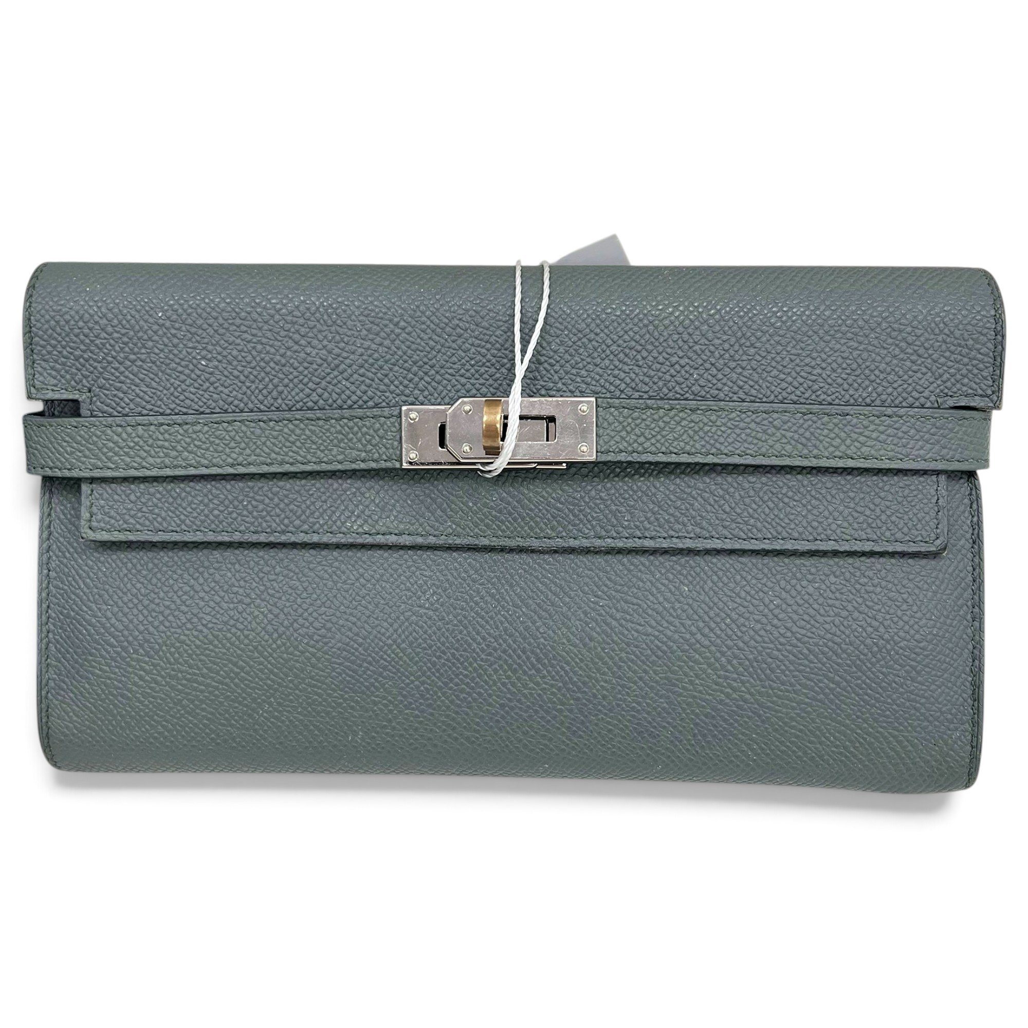 Kelly to go leather clutch bag