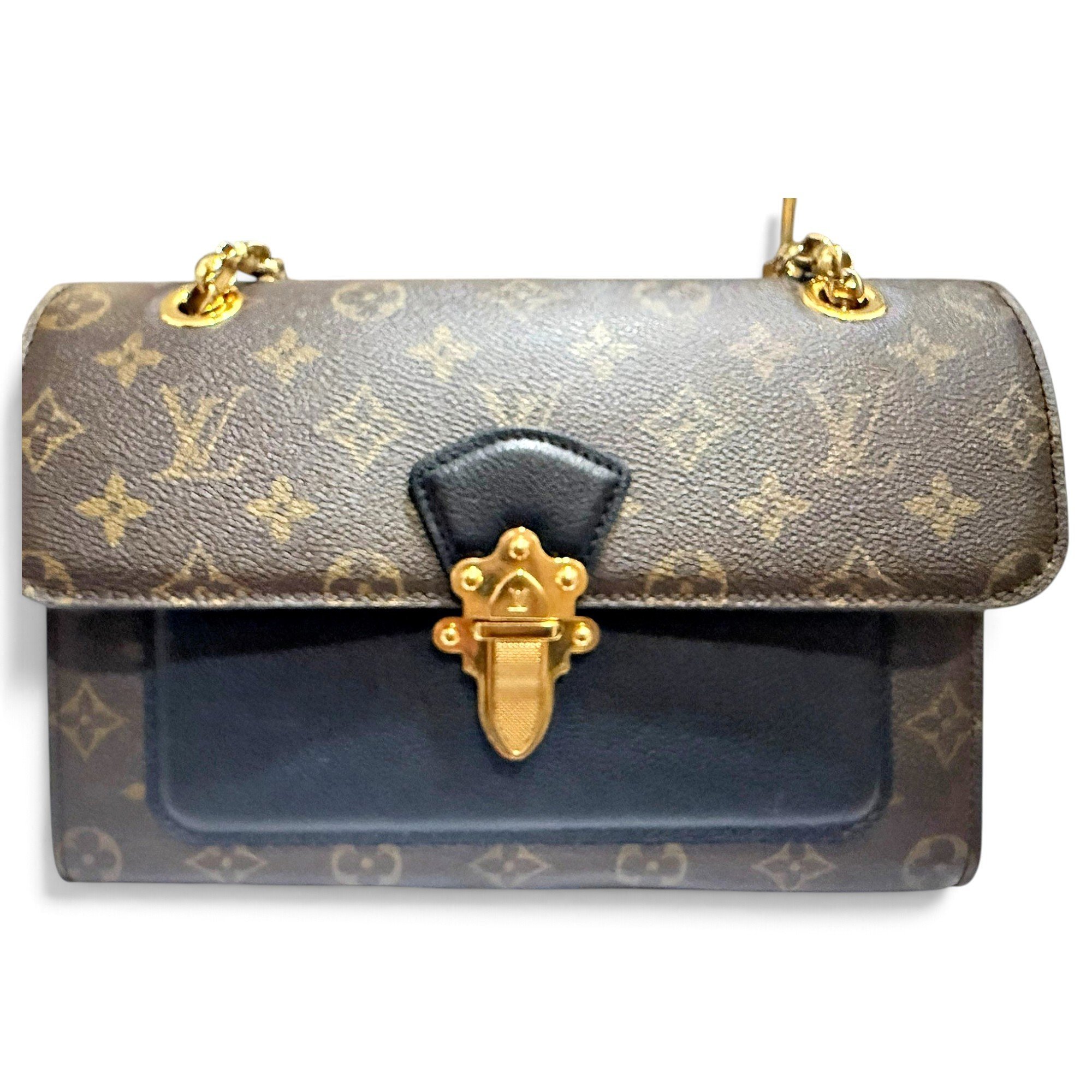Victoire leather handbag
