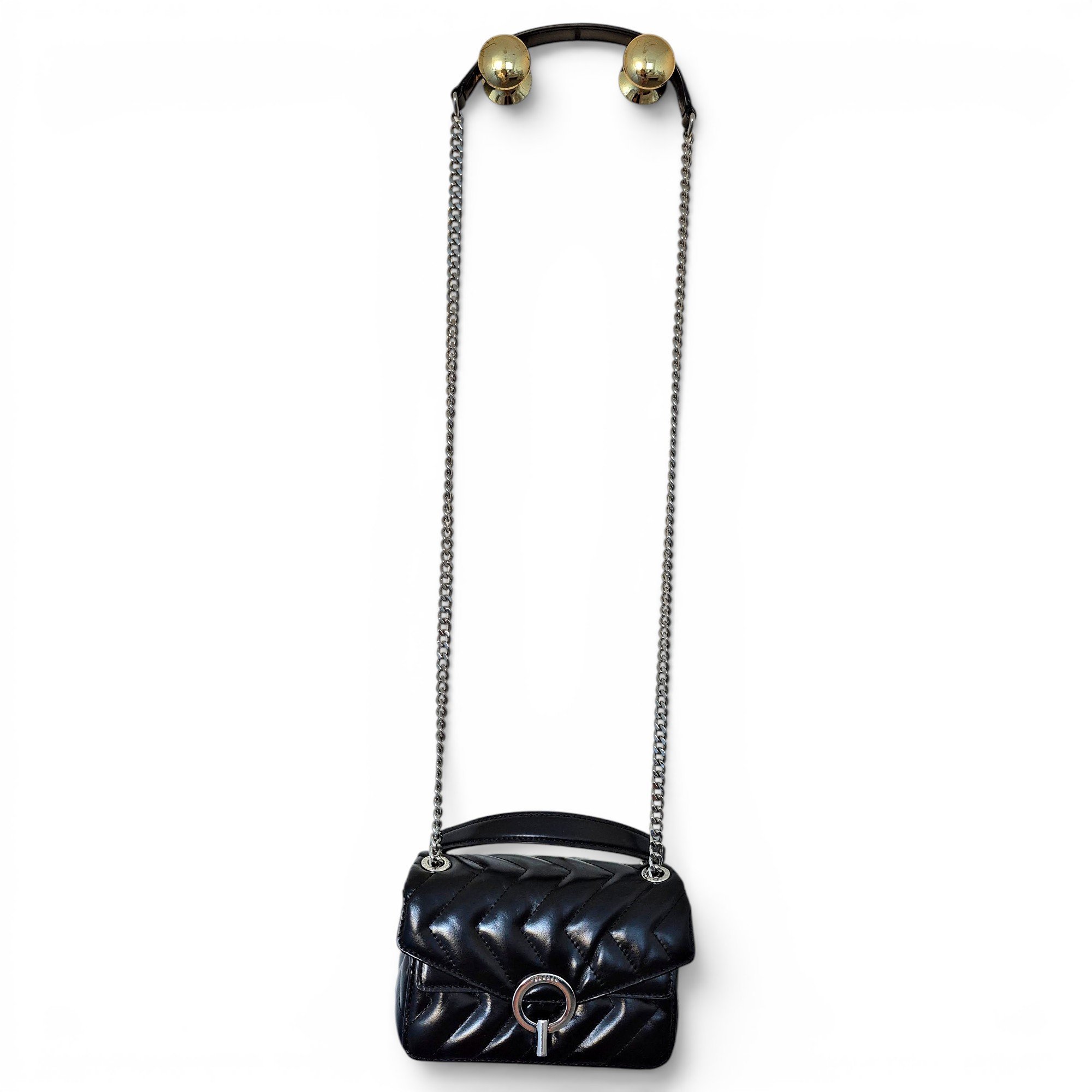Sandro Yza leather handbag