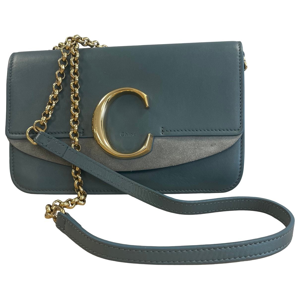 C leather handbag