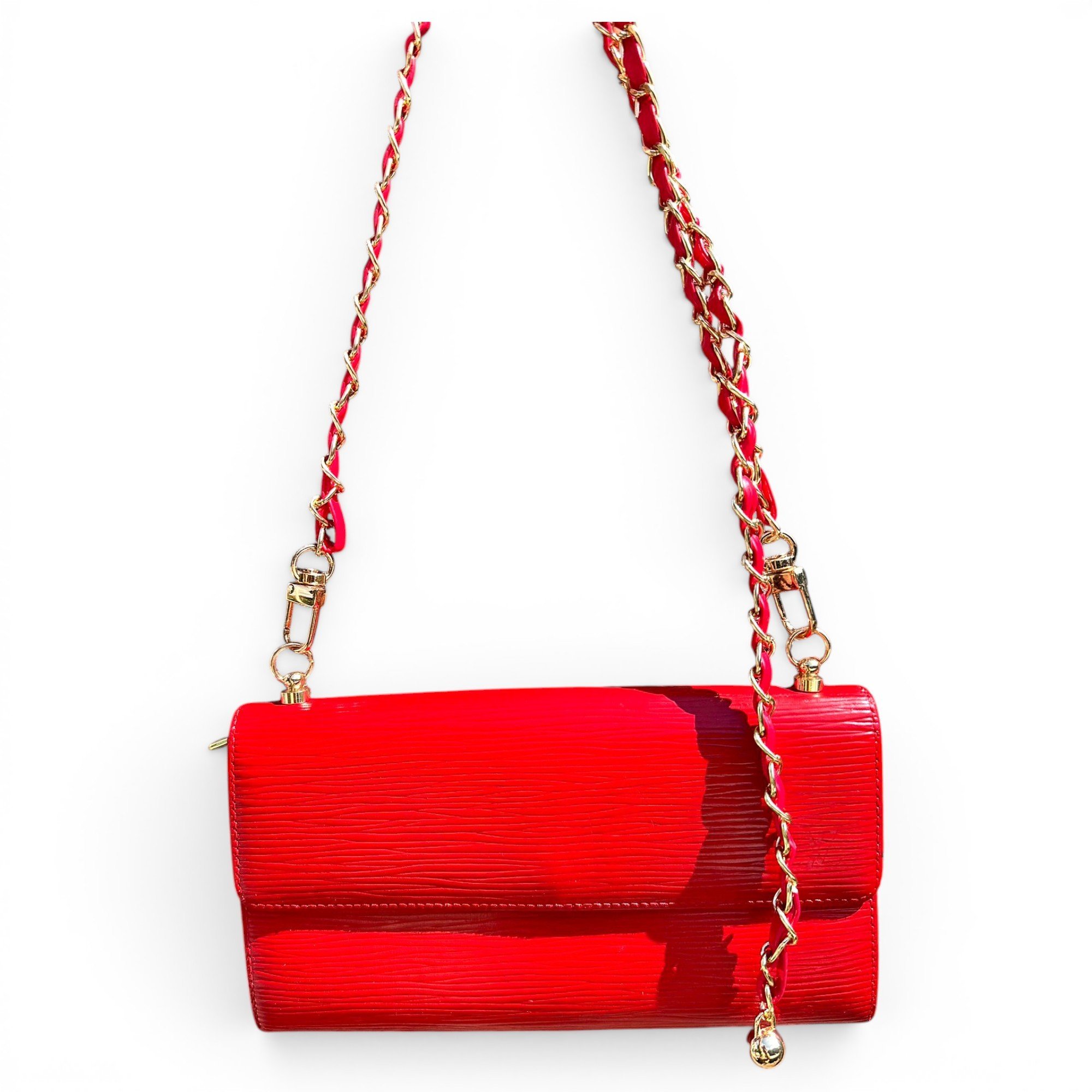 Leather crossbody bag
