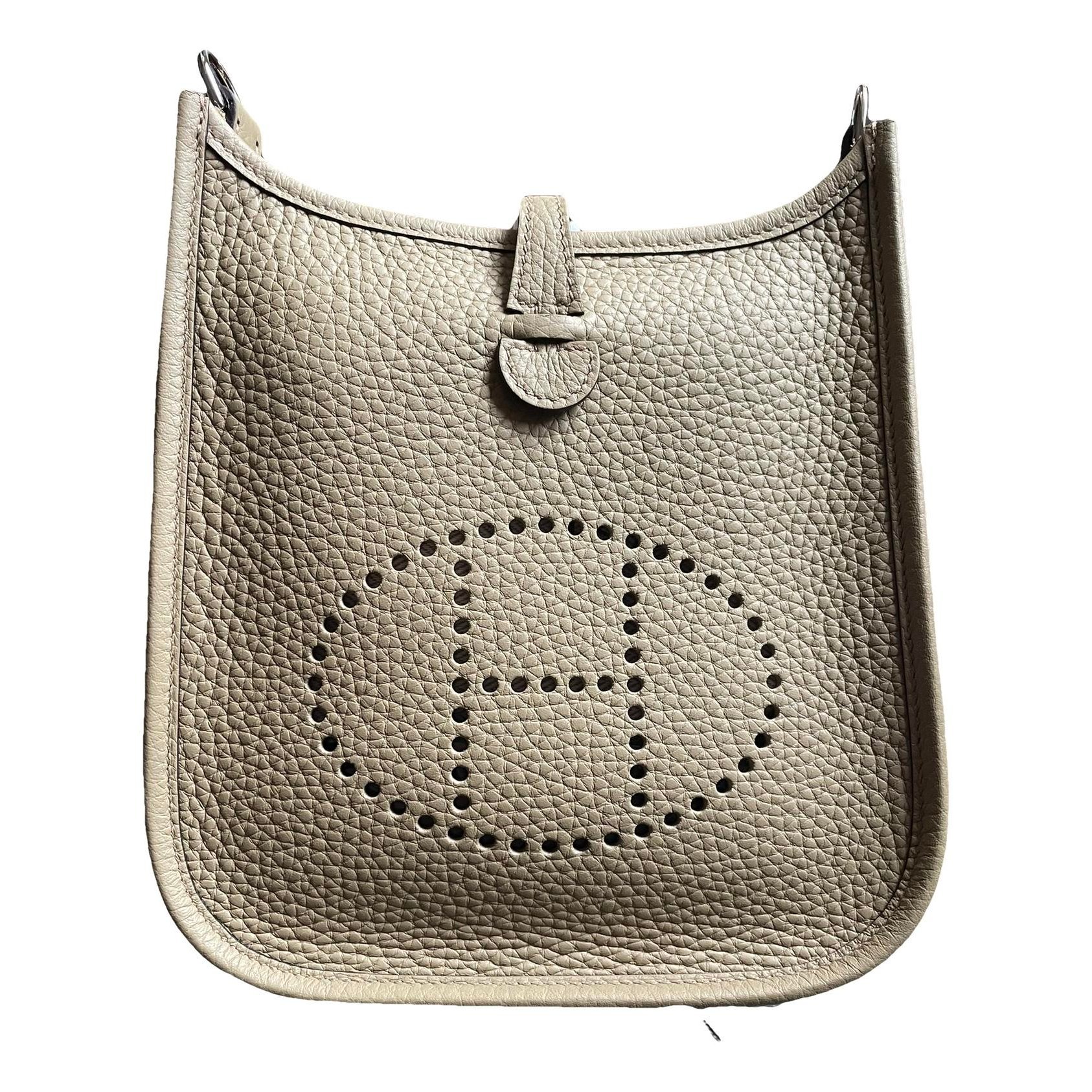 Evelyne leather handbag