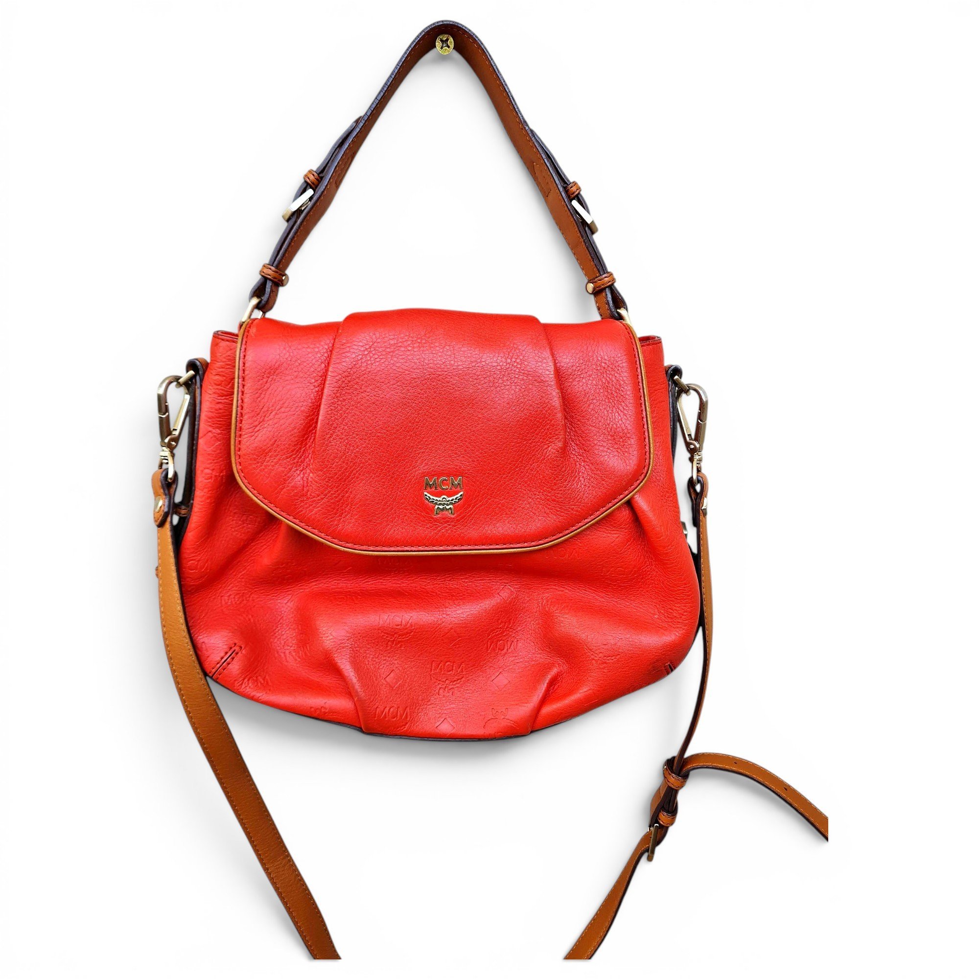 Leather crossbody bag