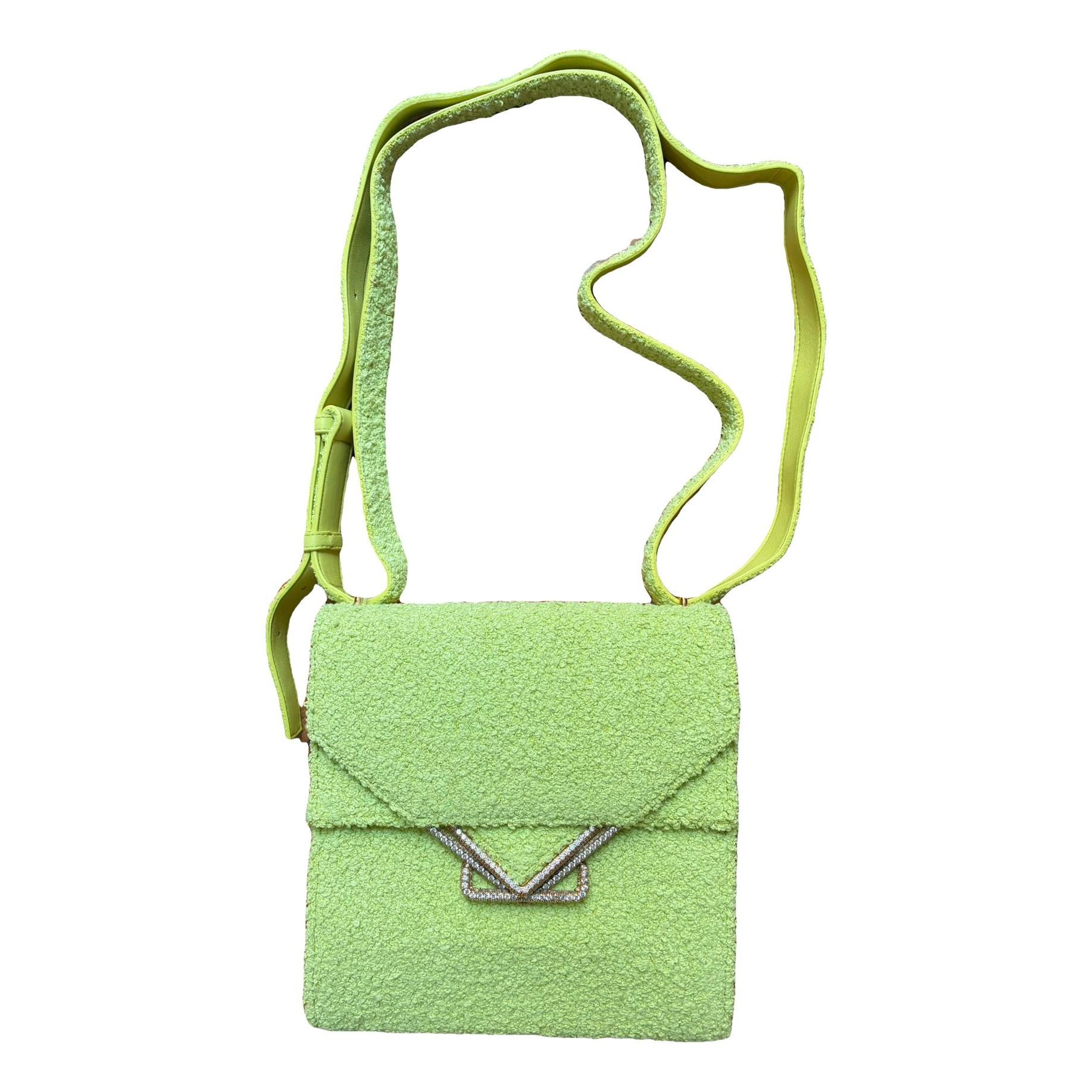 Bottega Veneta Clip leather handbag