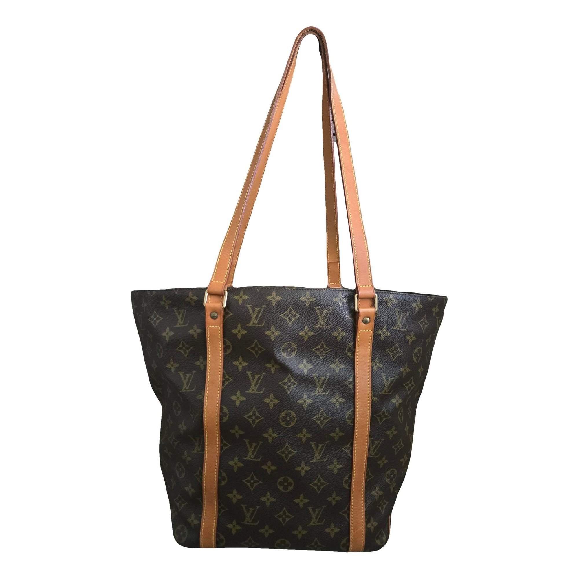Leather tote
