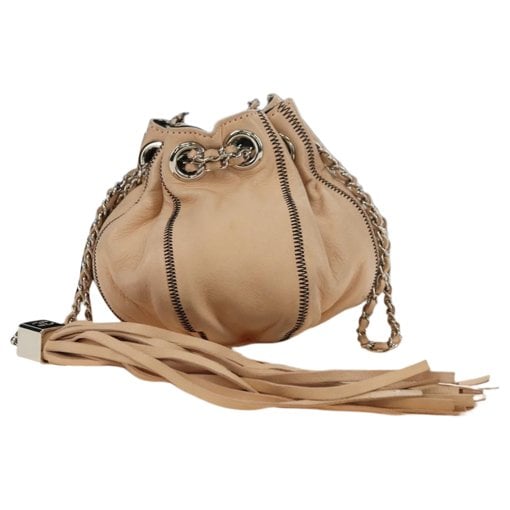 Leather handbag