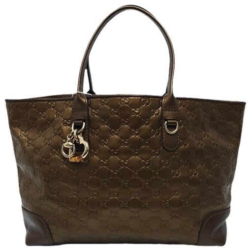 Leather handbag