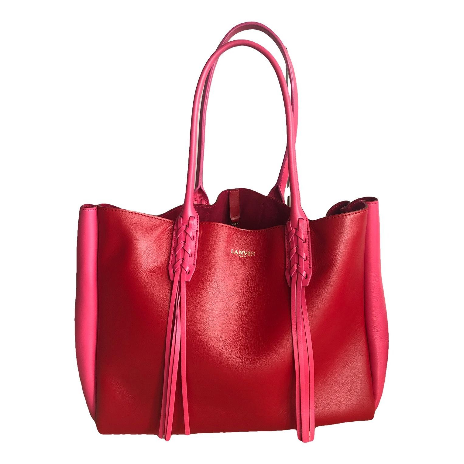 Leather handbag