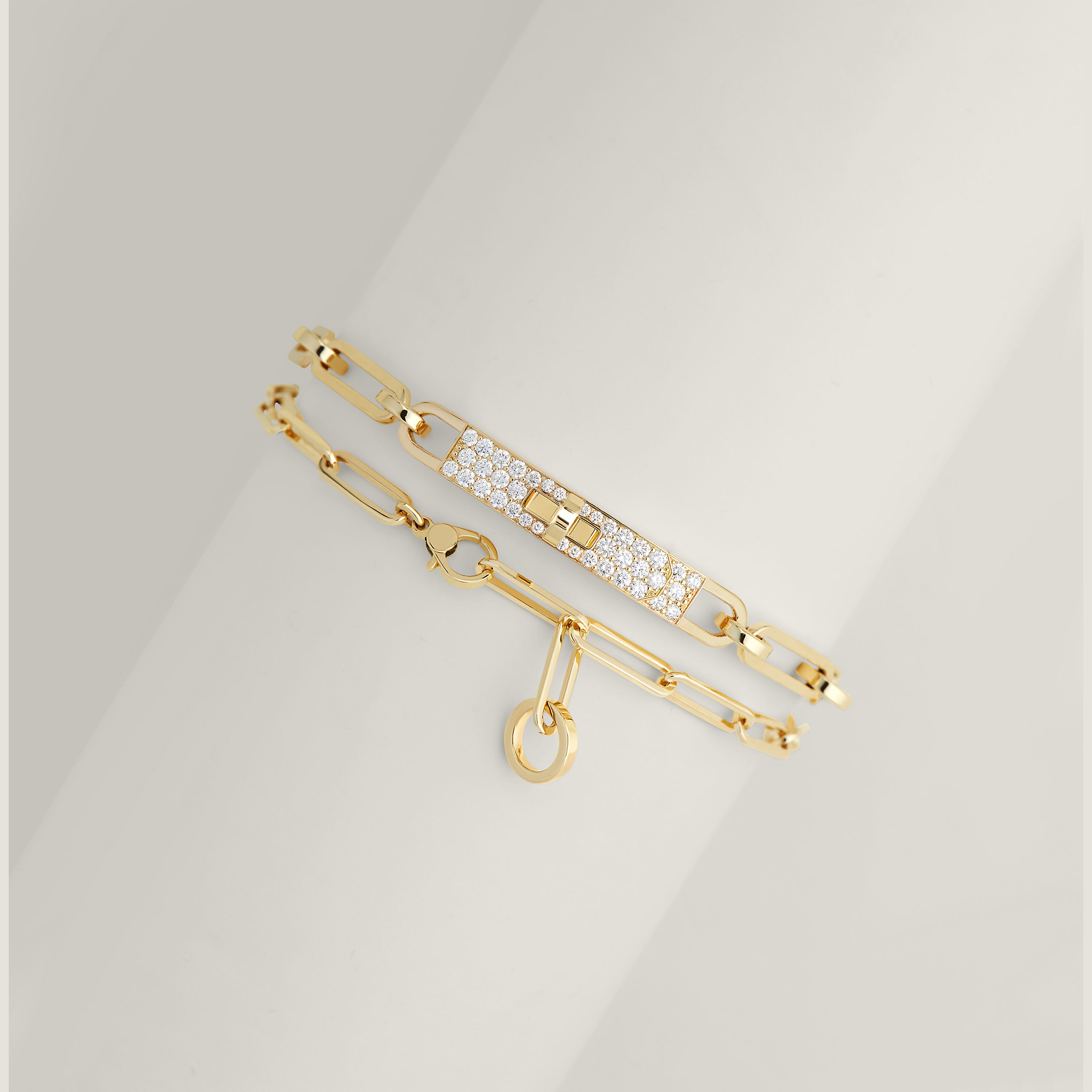 Kelly Chaine double bracelet, small model