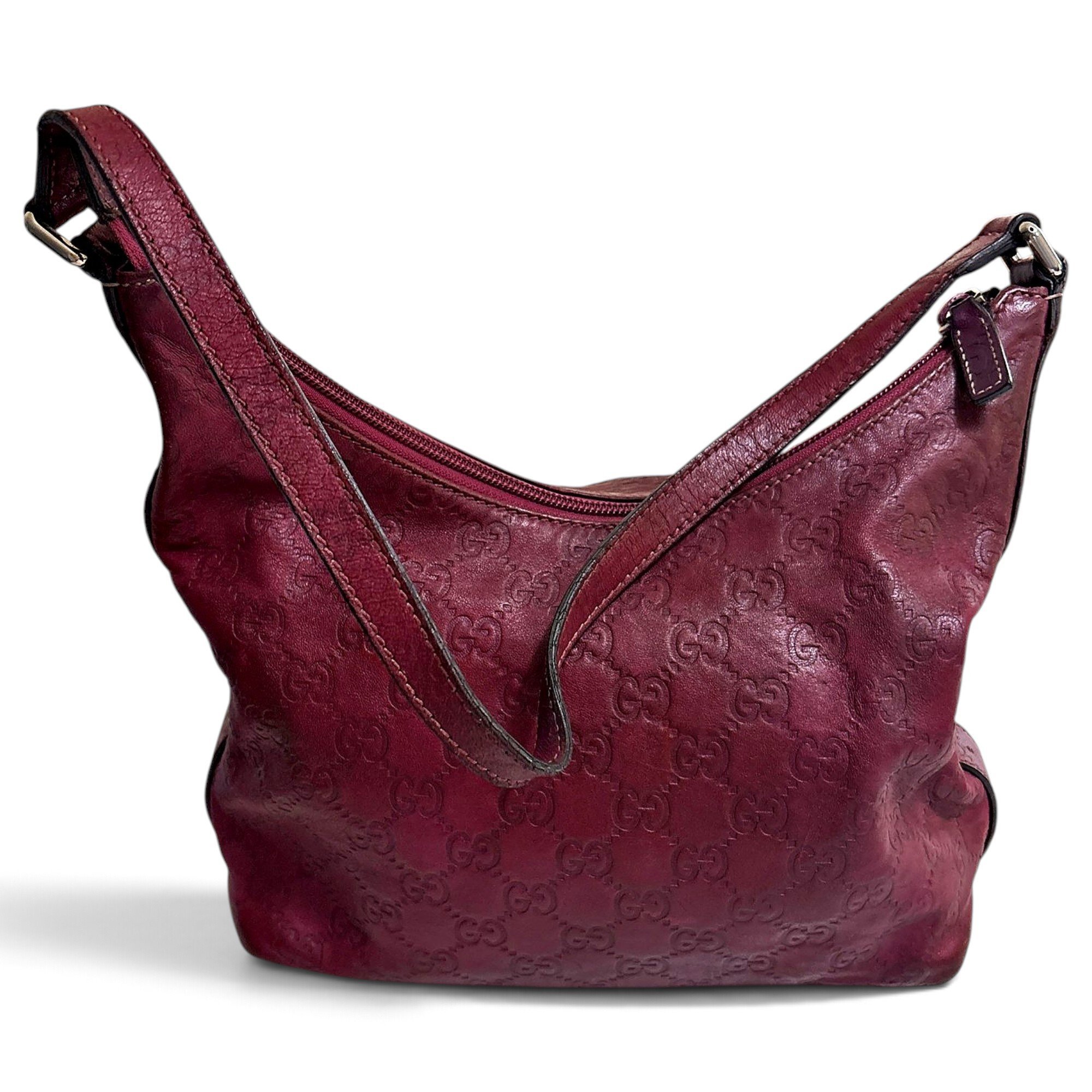 Hobo leather handbag