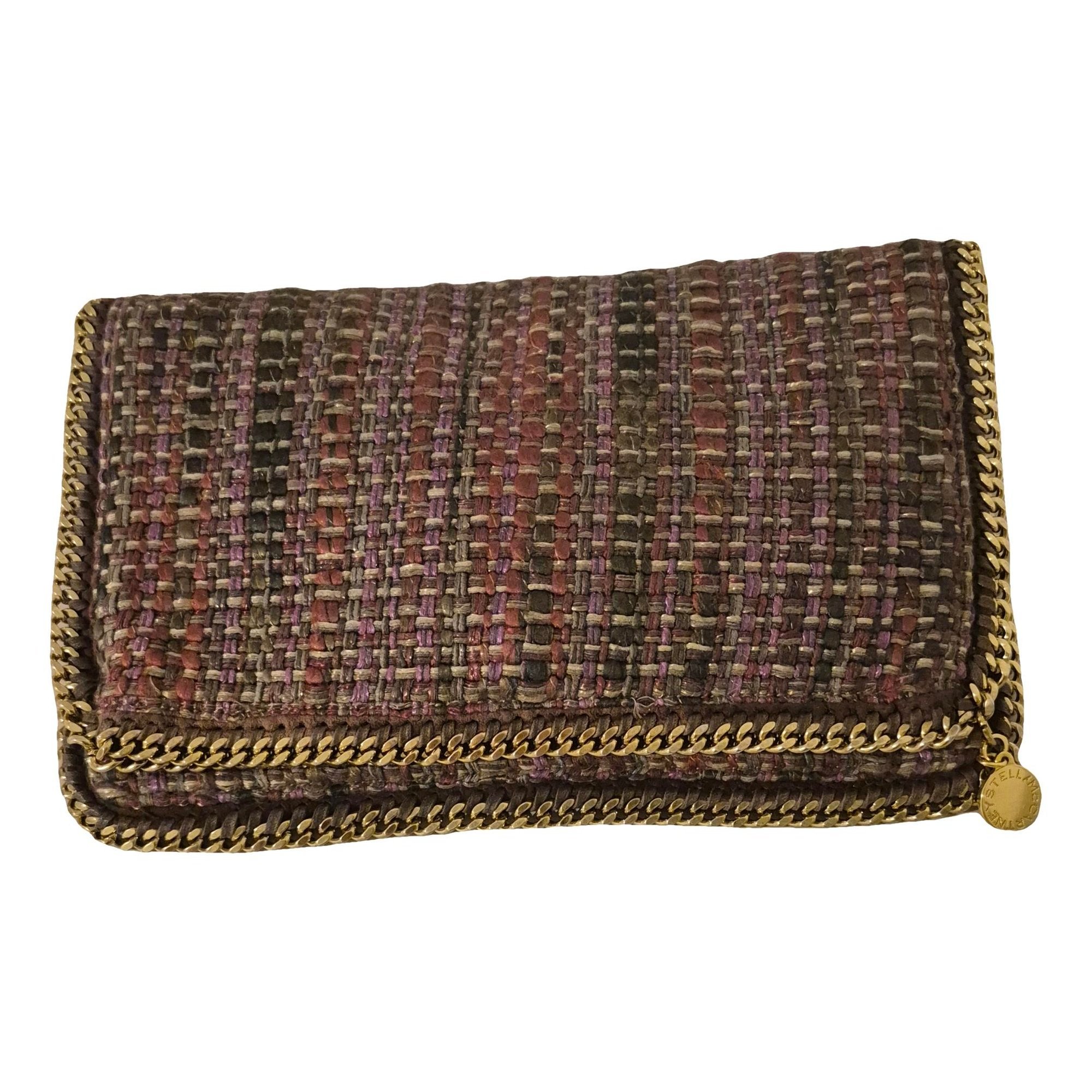 Stella McCartney Falabella cloth clutch bag