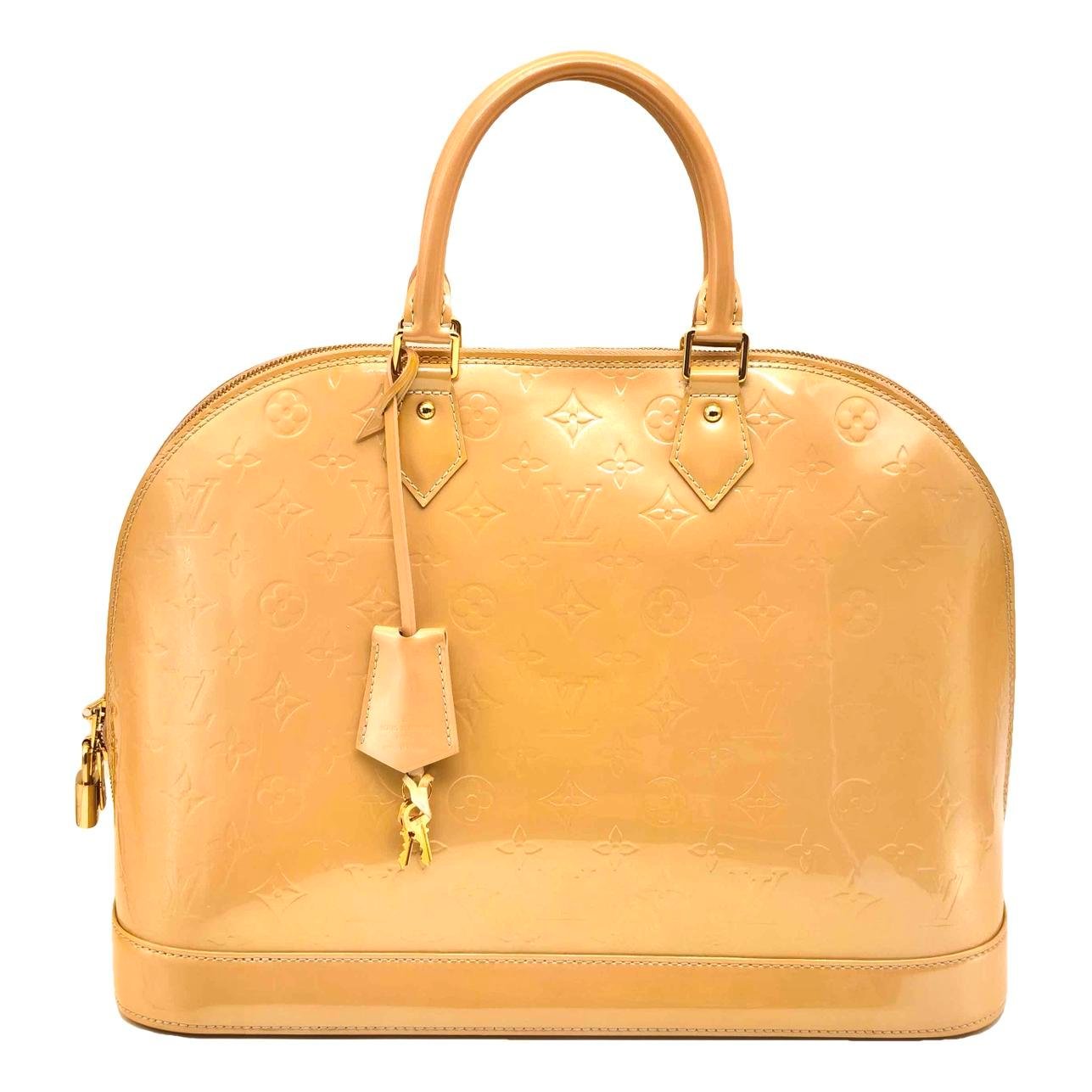 Alma leather handbag