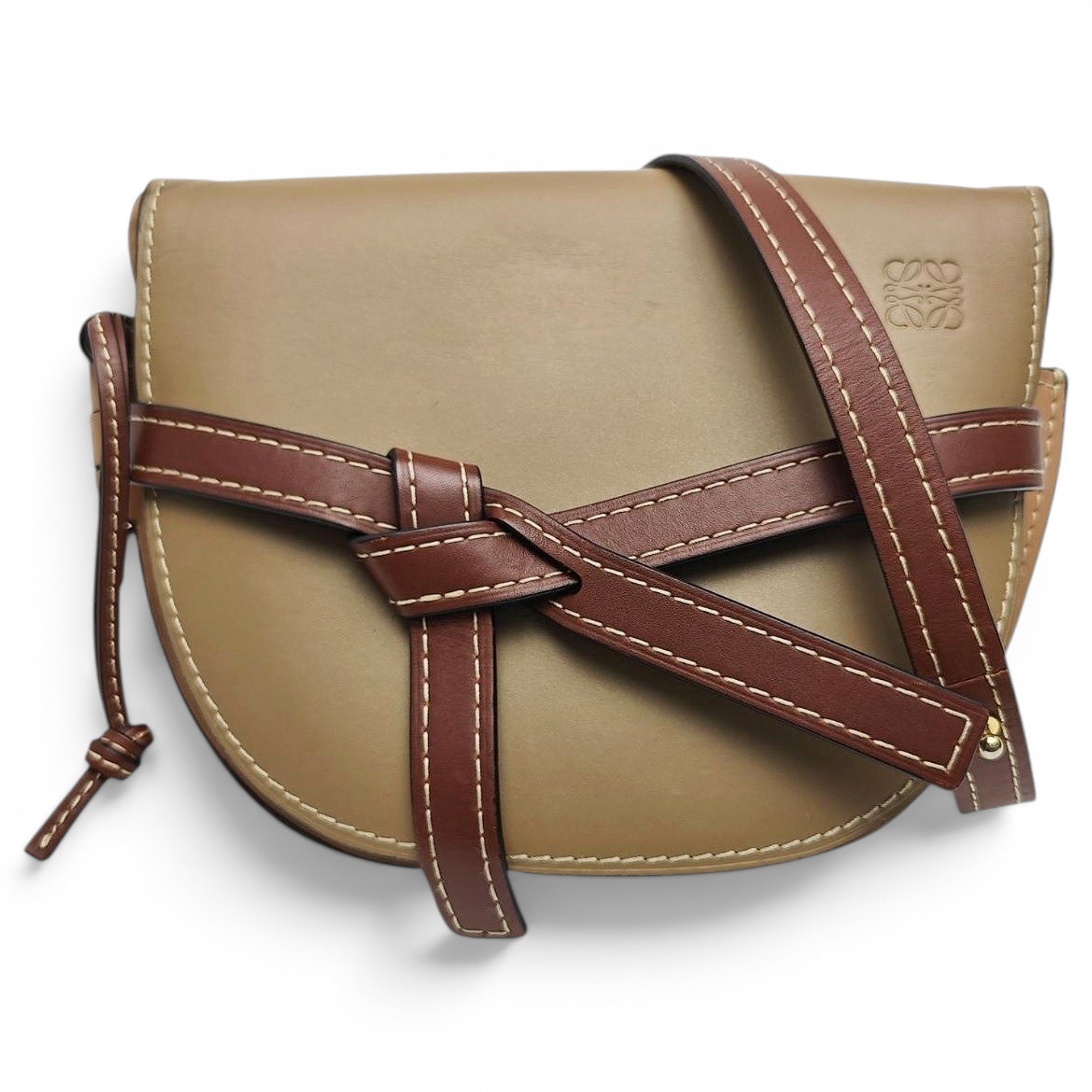 Gate leather handbag