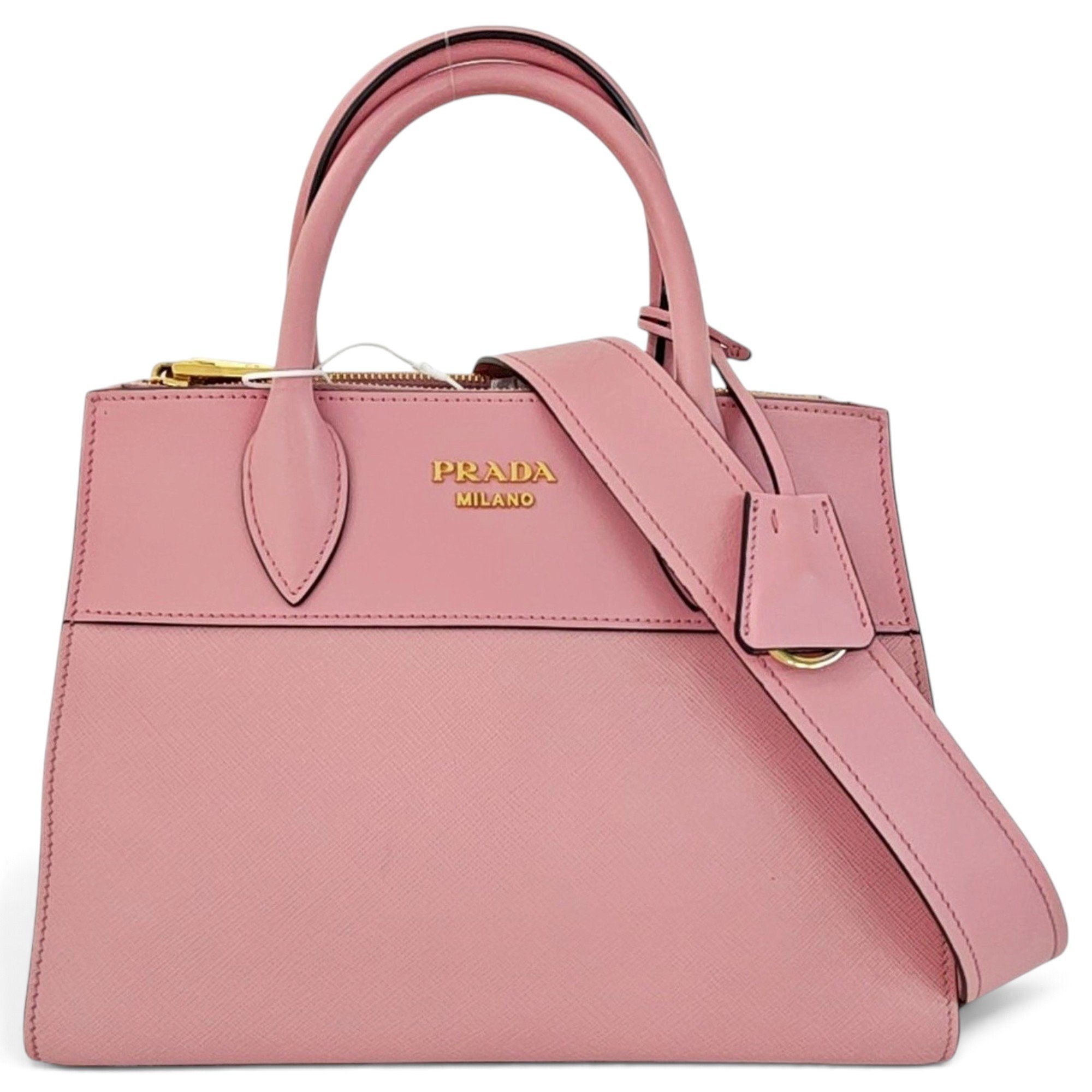 Bibliothèque leather handbag