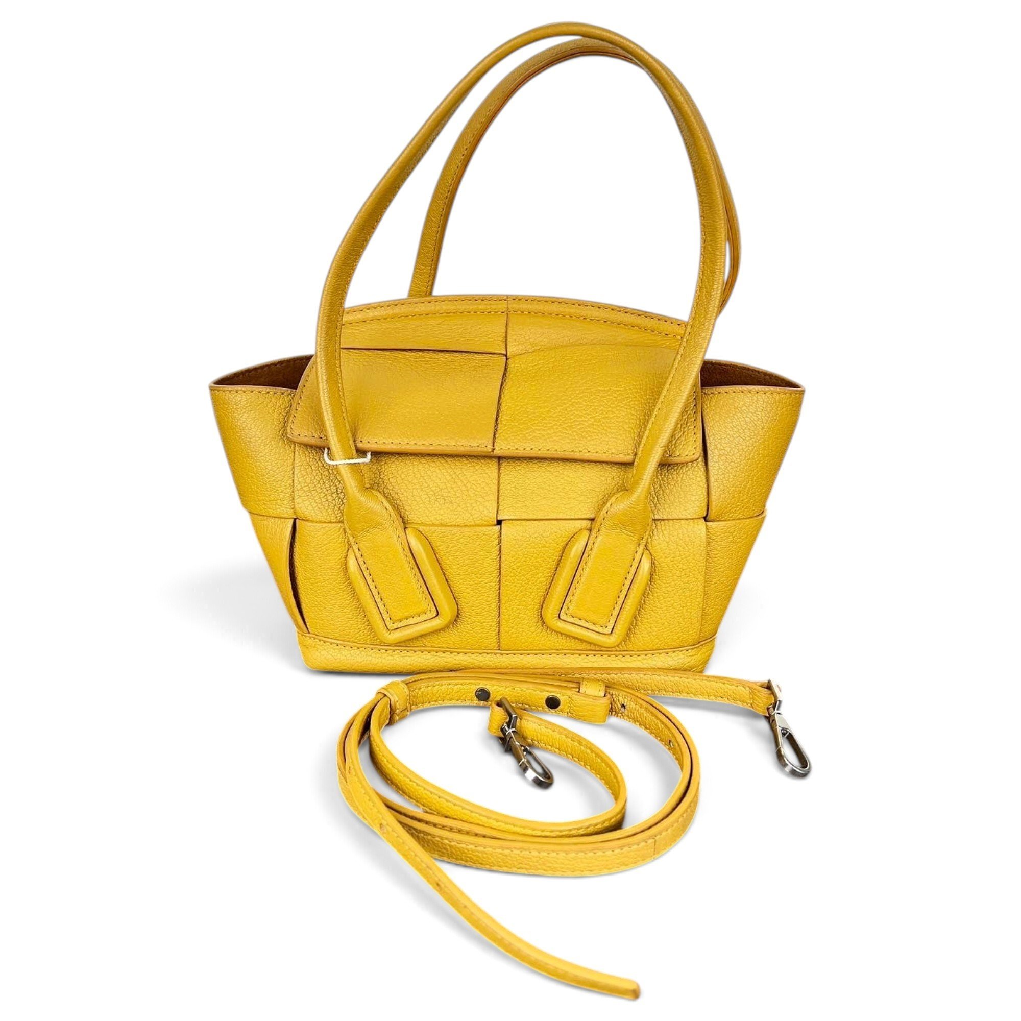Arco leather handbag
