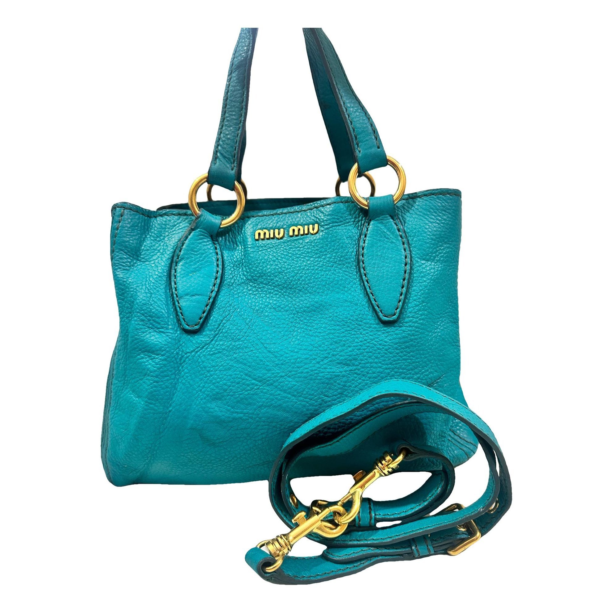 Miu Miu Leather tote