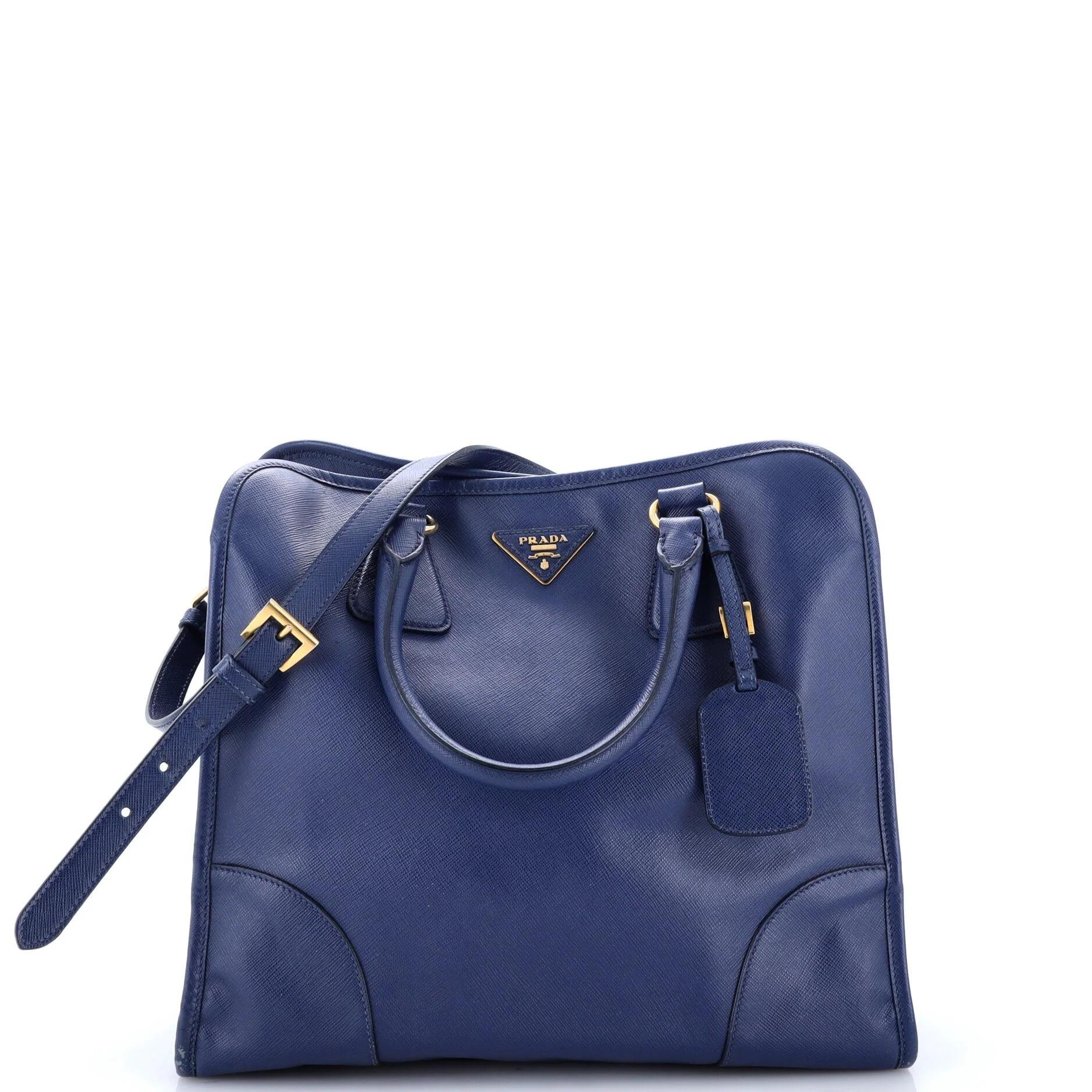 Leather tote