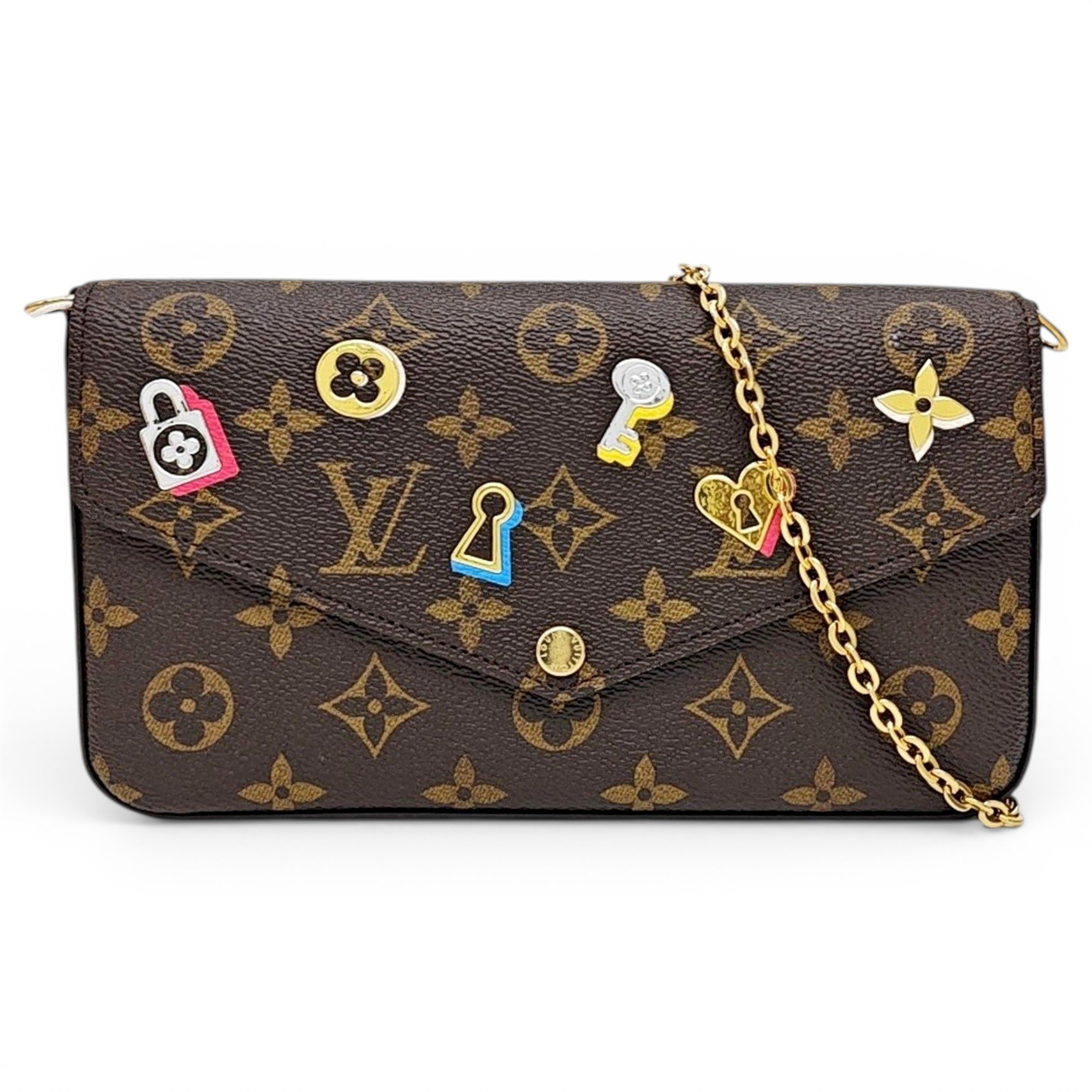 Félicie leather handbag
