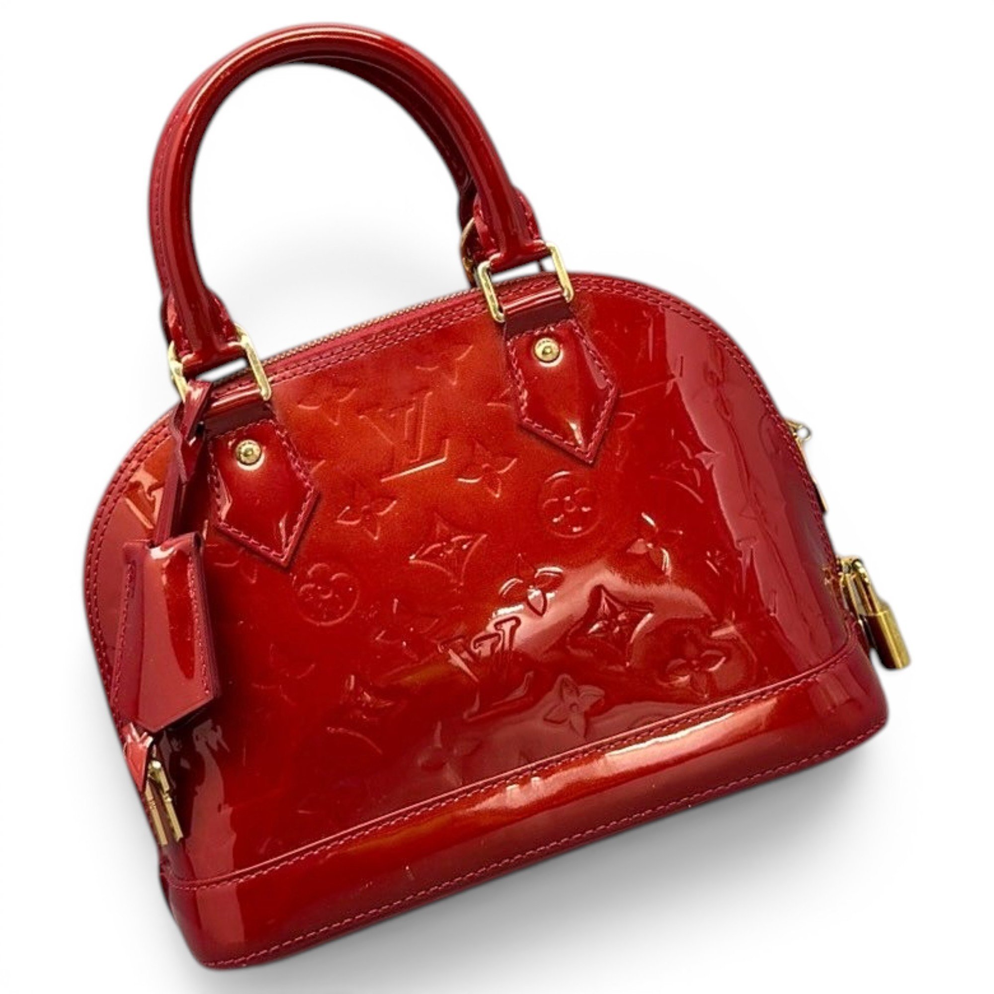 Alma leather handbag
