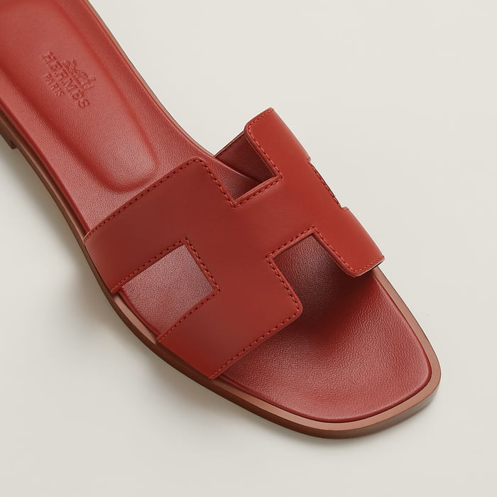 Orange Brûlée Oran Sandal