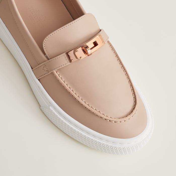 Beige Nude Game Slip-on Sneaker