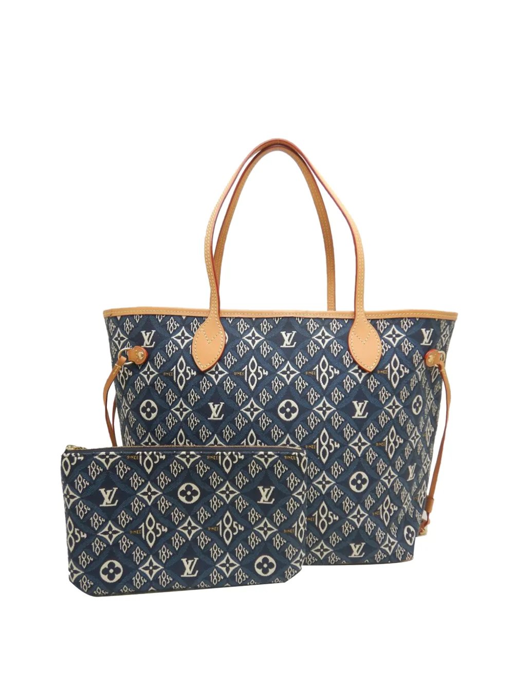 Louis Vuitton 2020 Monogram Jacquard Since 1854 Neverfull MM tote bag
