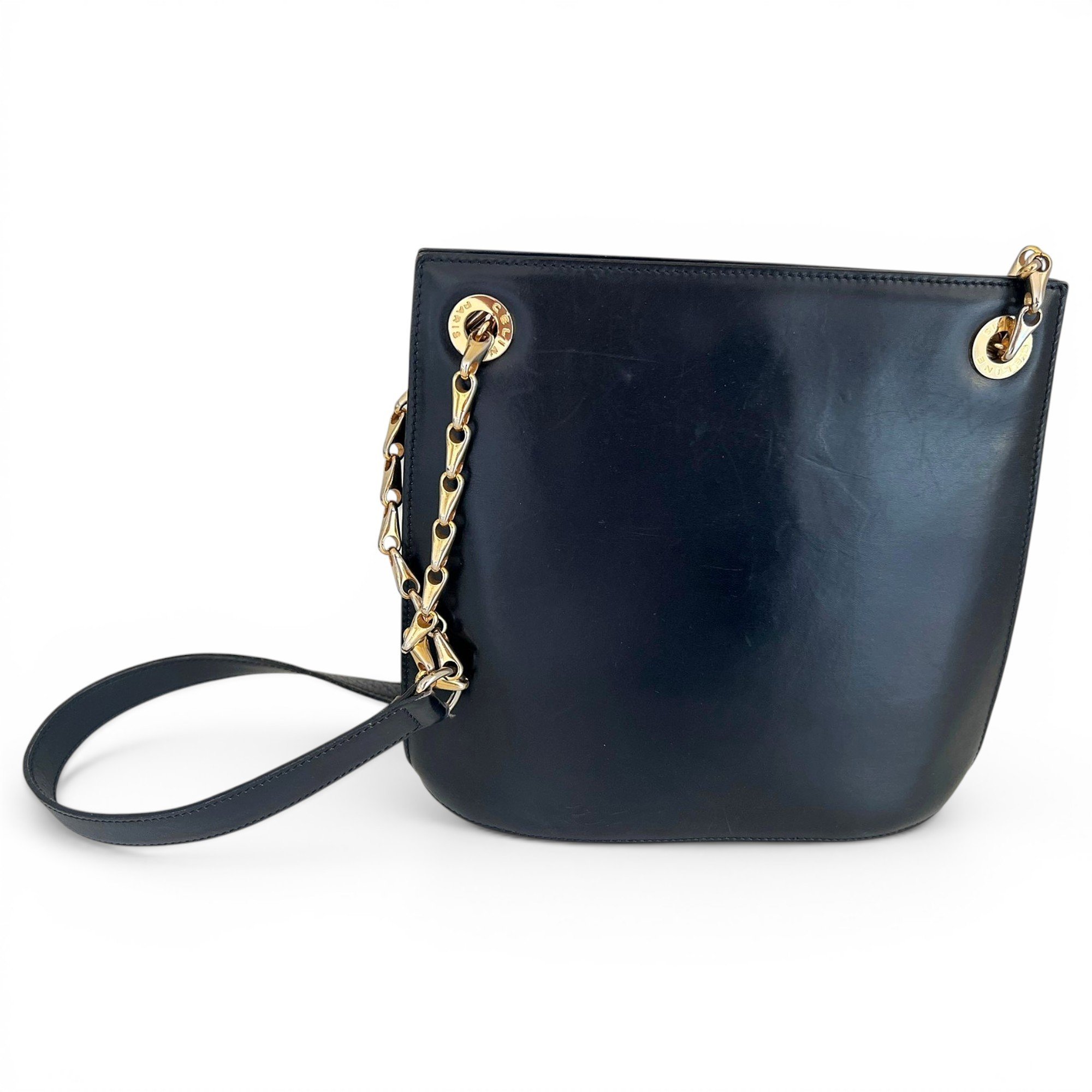 SAC SEAU leather handbag