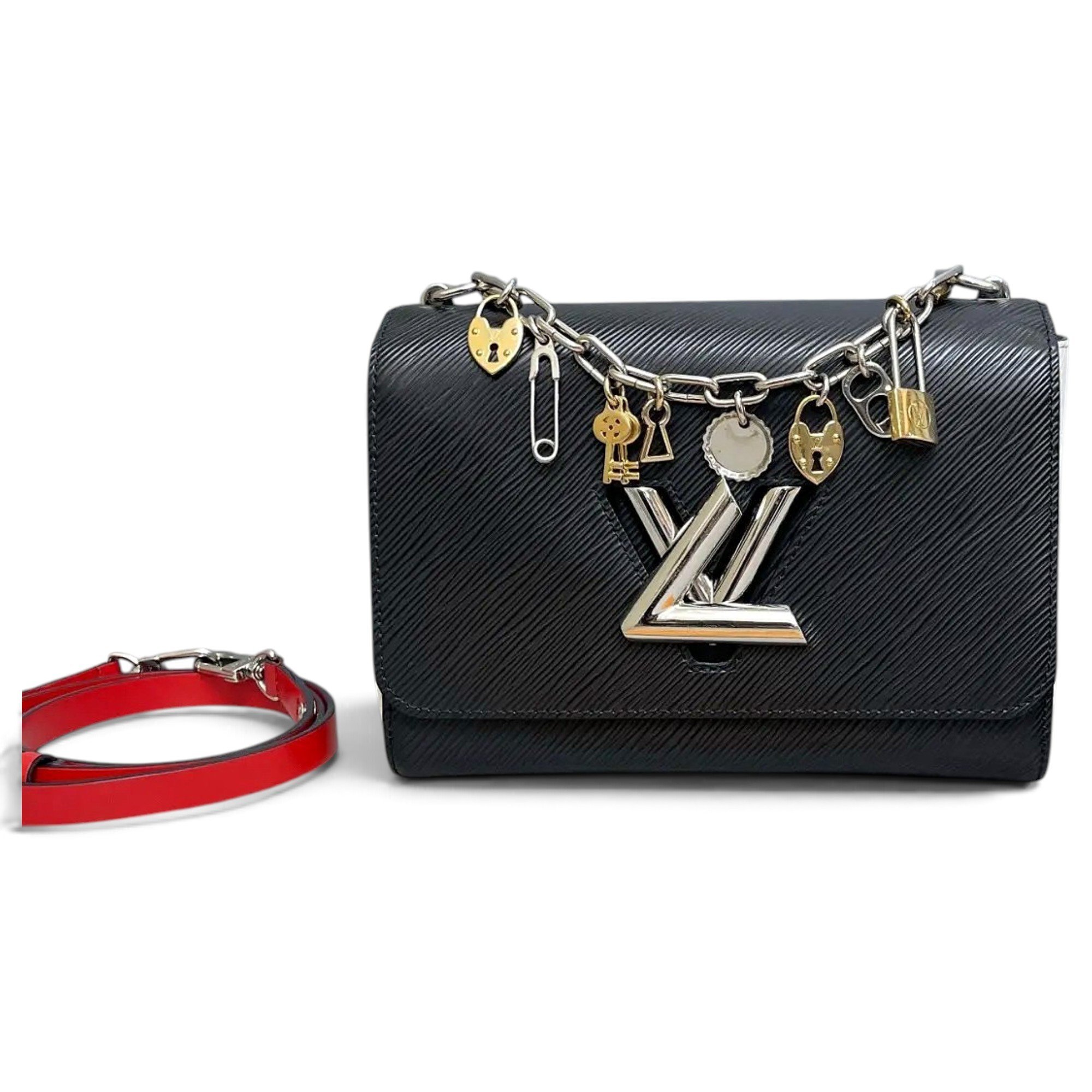 Twist Chain leather handbag