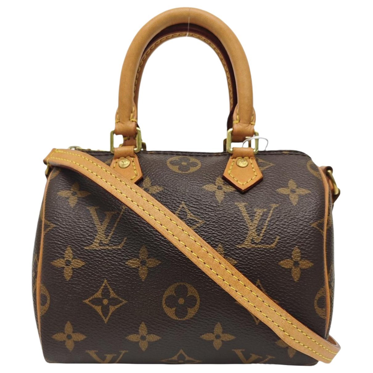 Nano Speedy / Mini HL leather handbag